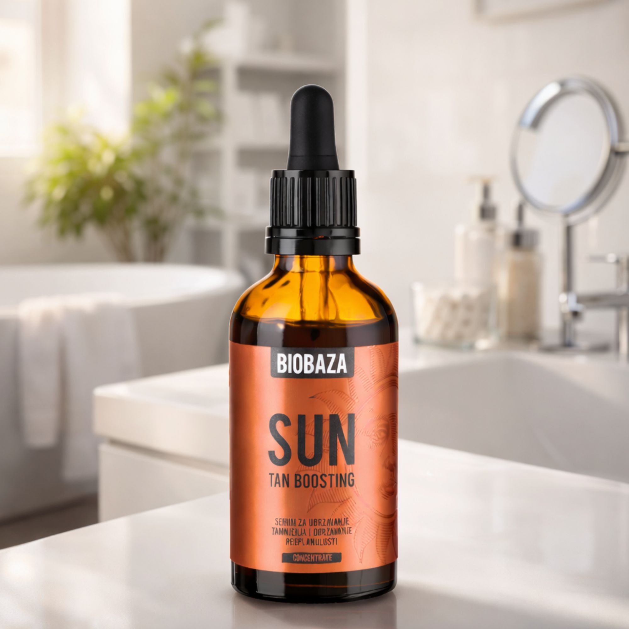BIOBAZA Sun Boosting Serum für schnellere Bräune und bronzenen Teint