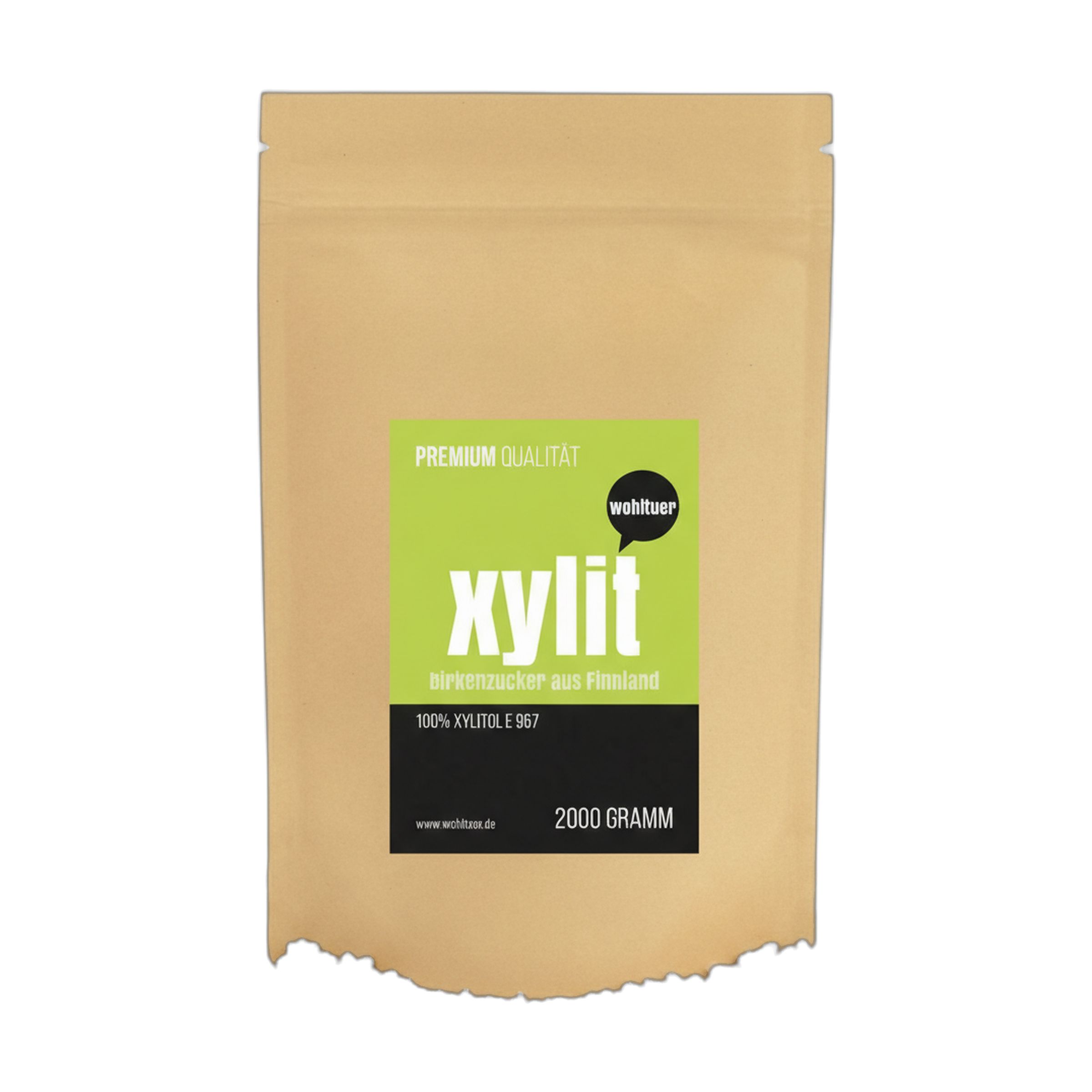 Wohltuer Birkenzucker Xylit aus Finnland 2000 g