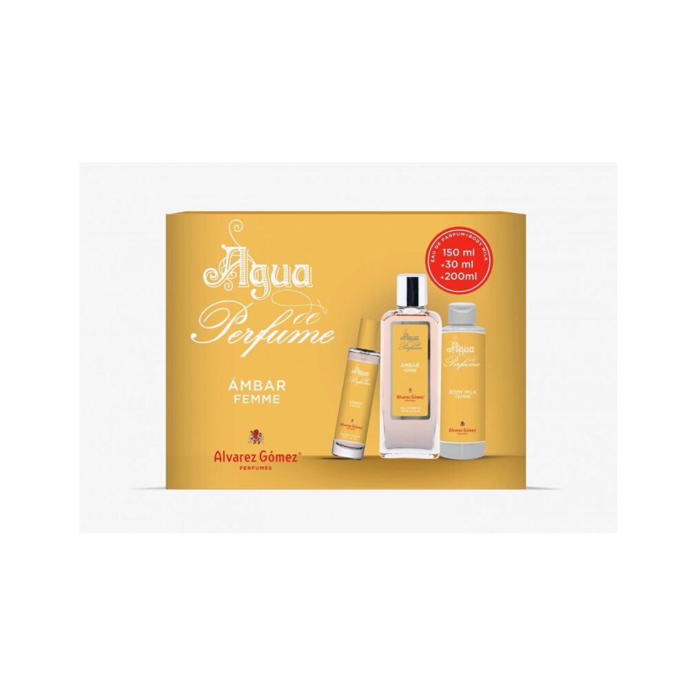 Set mit Damenparfüm Alvarez Gomez Ámbar femme edp e