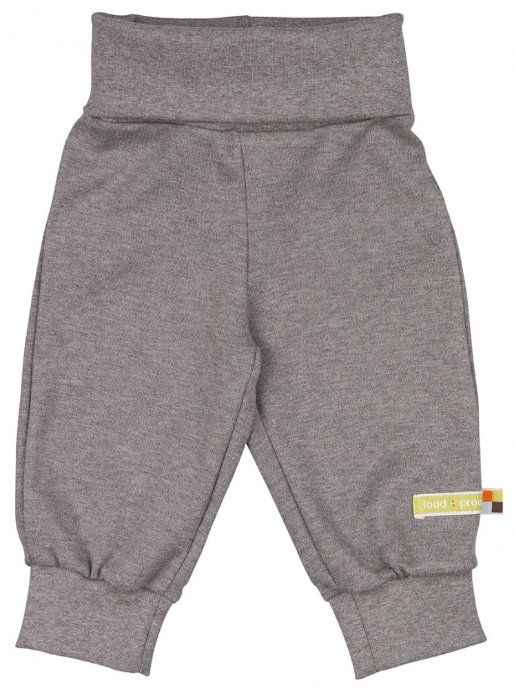 Loud + Proud Pantaloni Bimbi Unisex In Cotone Biologico – Morbida Struttura Waffle, Vita Elastica, Certificazione GOTS