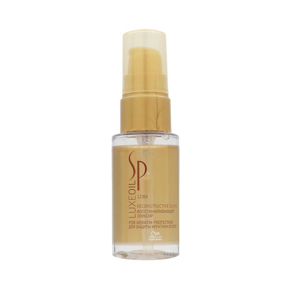 Wella Donna Olio + Siero Per Capelli, Luxeoil Elisir Ricostruttivo (30 Ml) - Immagine 3