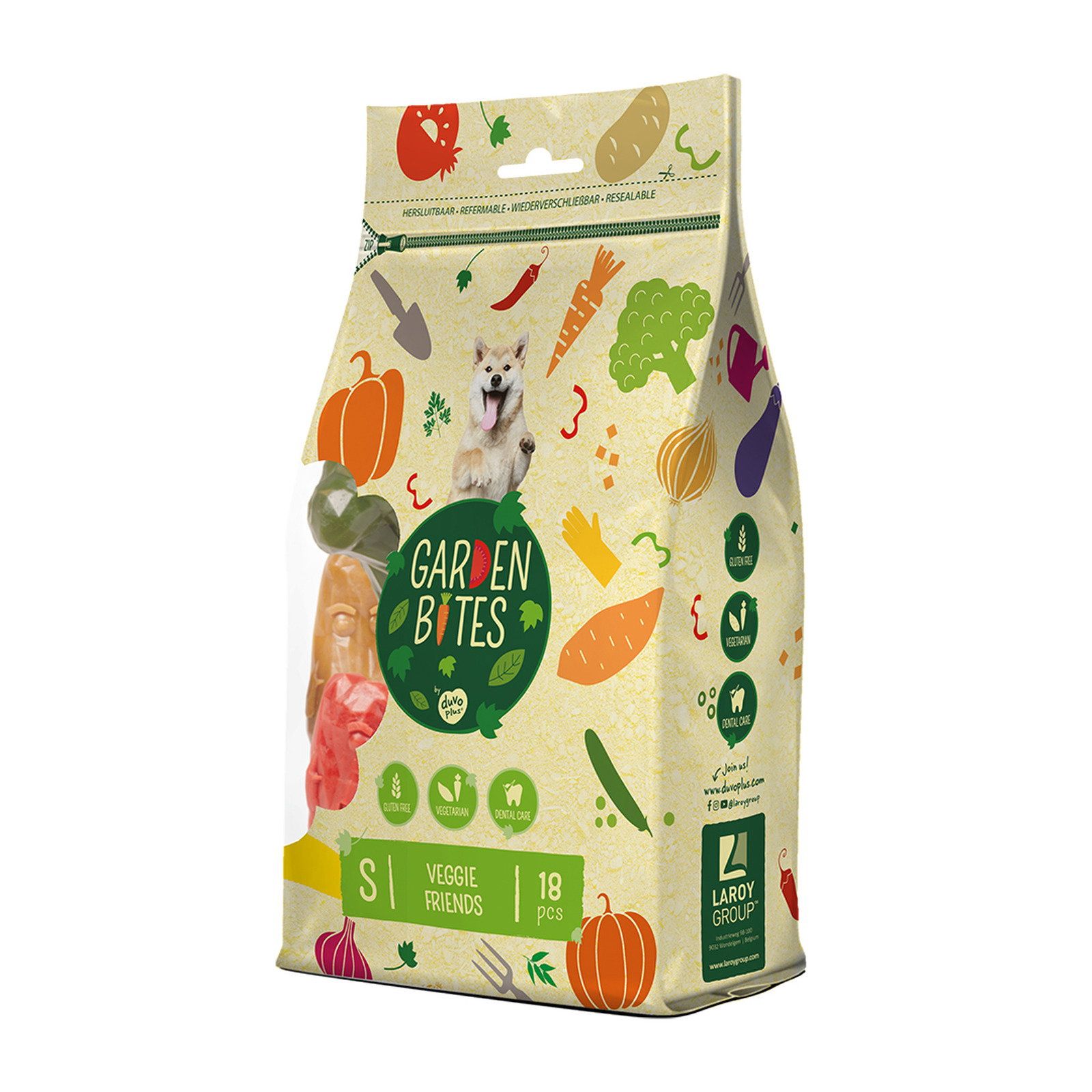 Garden Bites - Veggie Friends - vegetarischer Hundesnack