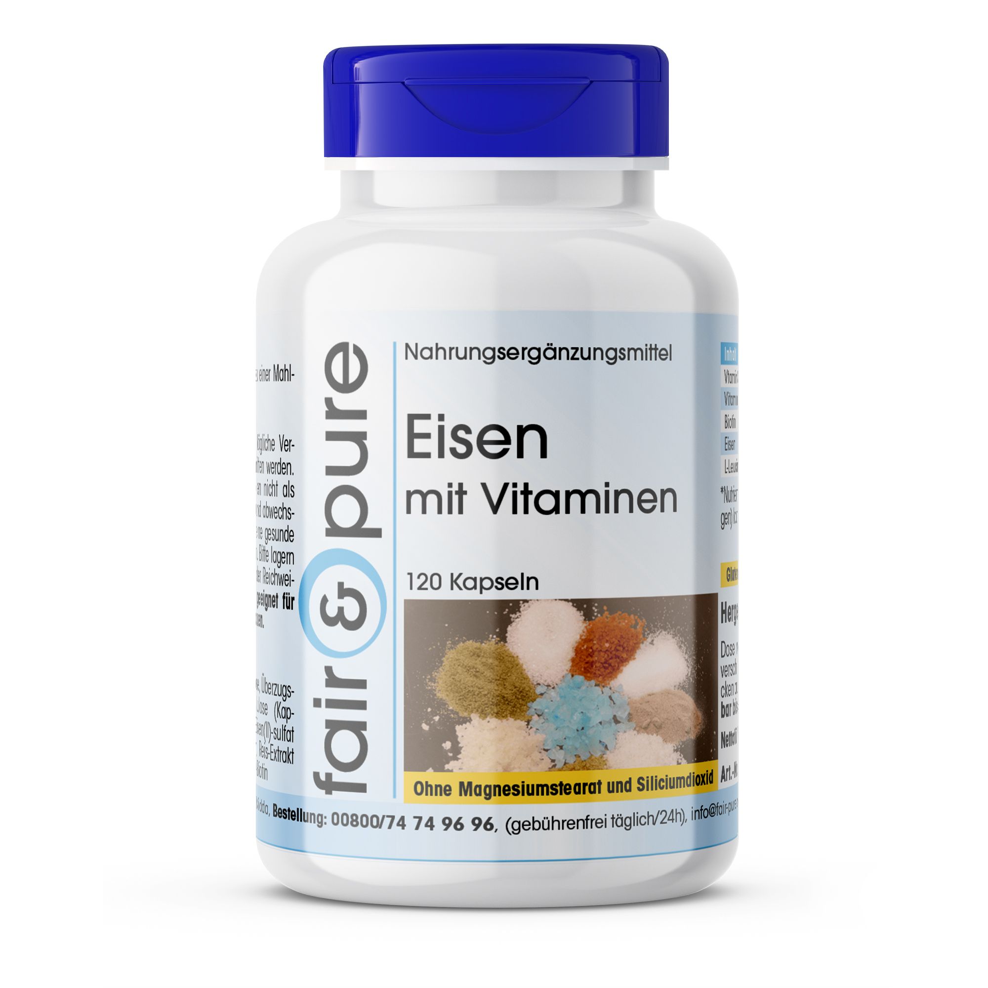 Eisen MIT Vitaminen Kapseln 120 St