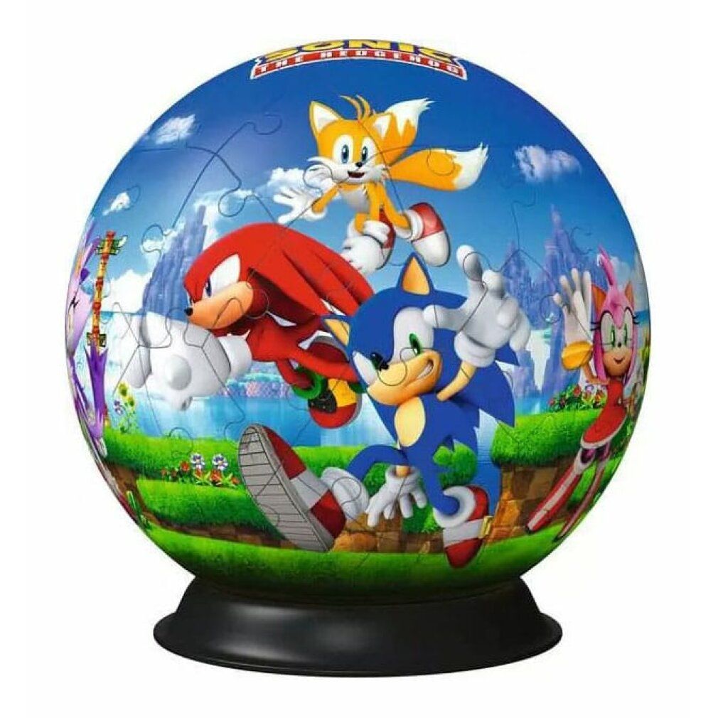 Puzzle 3D di Sonic - The Hedgehog - Personaggi in palla (72 pezzi)