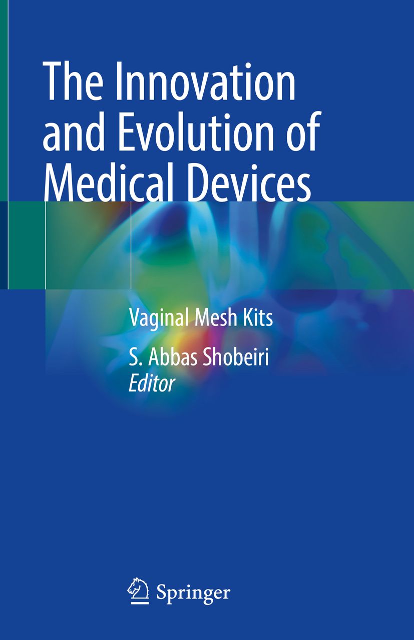 Buchcover: "The Innovation and Evolution of Medical Devices". Titel, Autor und Verlag Springer sind sichtbar.