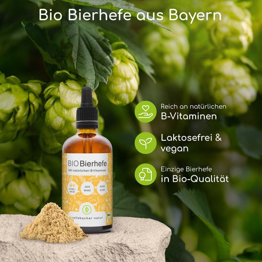 Wolfsbacher Natur Bio Bierhefe