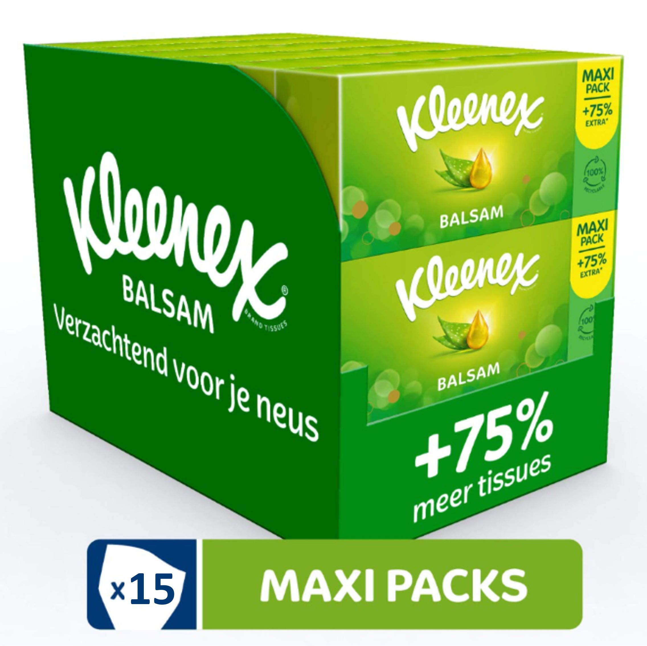 Kleenex Balsam Zakdoekjes 15
