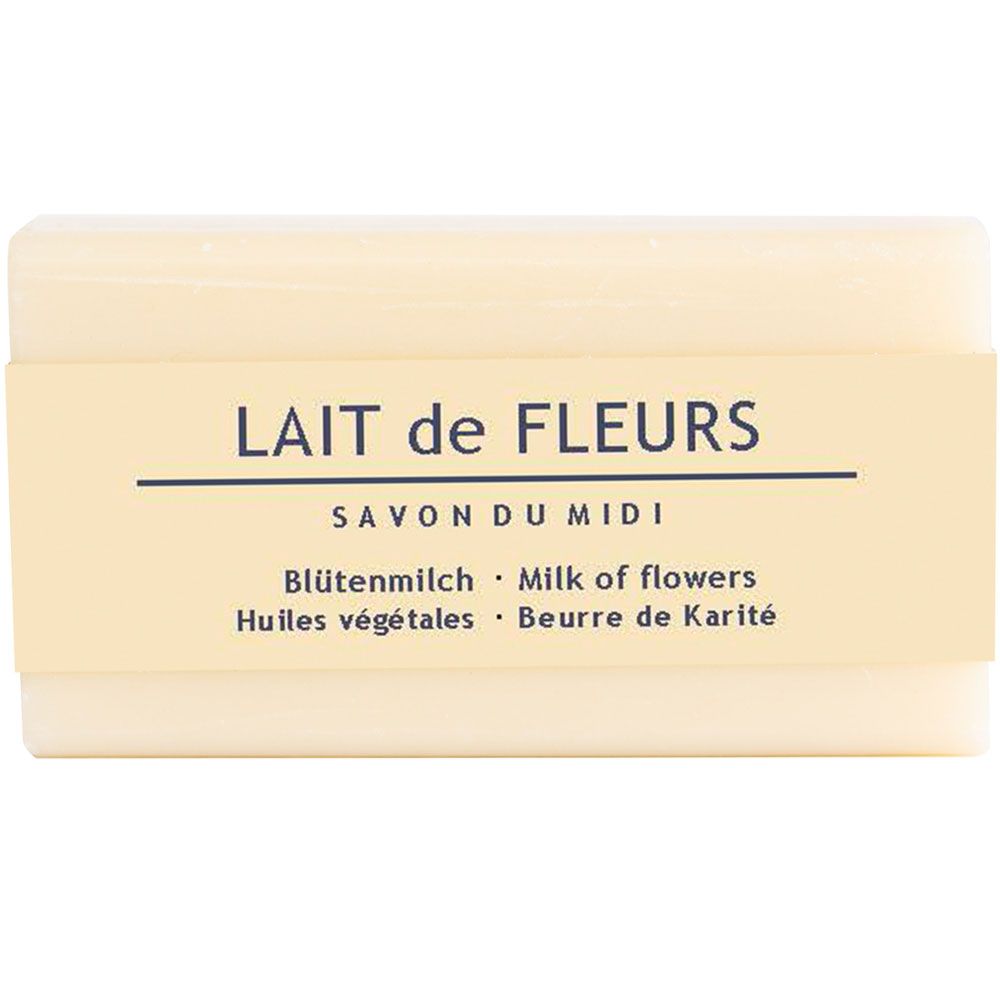 Savon Du Midi Blütenmilch Karité-Seife 100 g