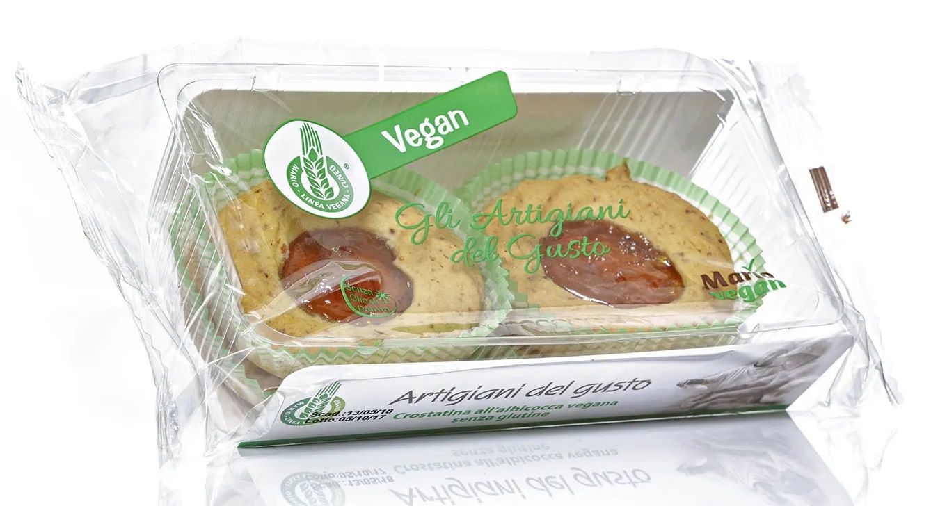 Crostatina Albicocca Senza Glutine e Vegana 160g - Mario Senza Glutine