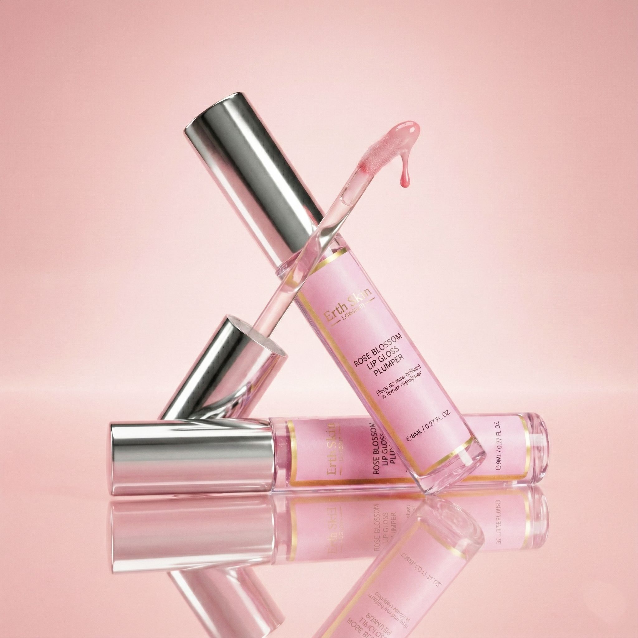 ErthSkin London Rosenblüten-Lipgloss