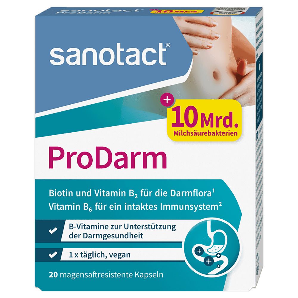 Sanotact ProDarm 10 Mrd. Milchsäurebakterien Kapseln