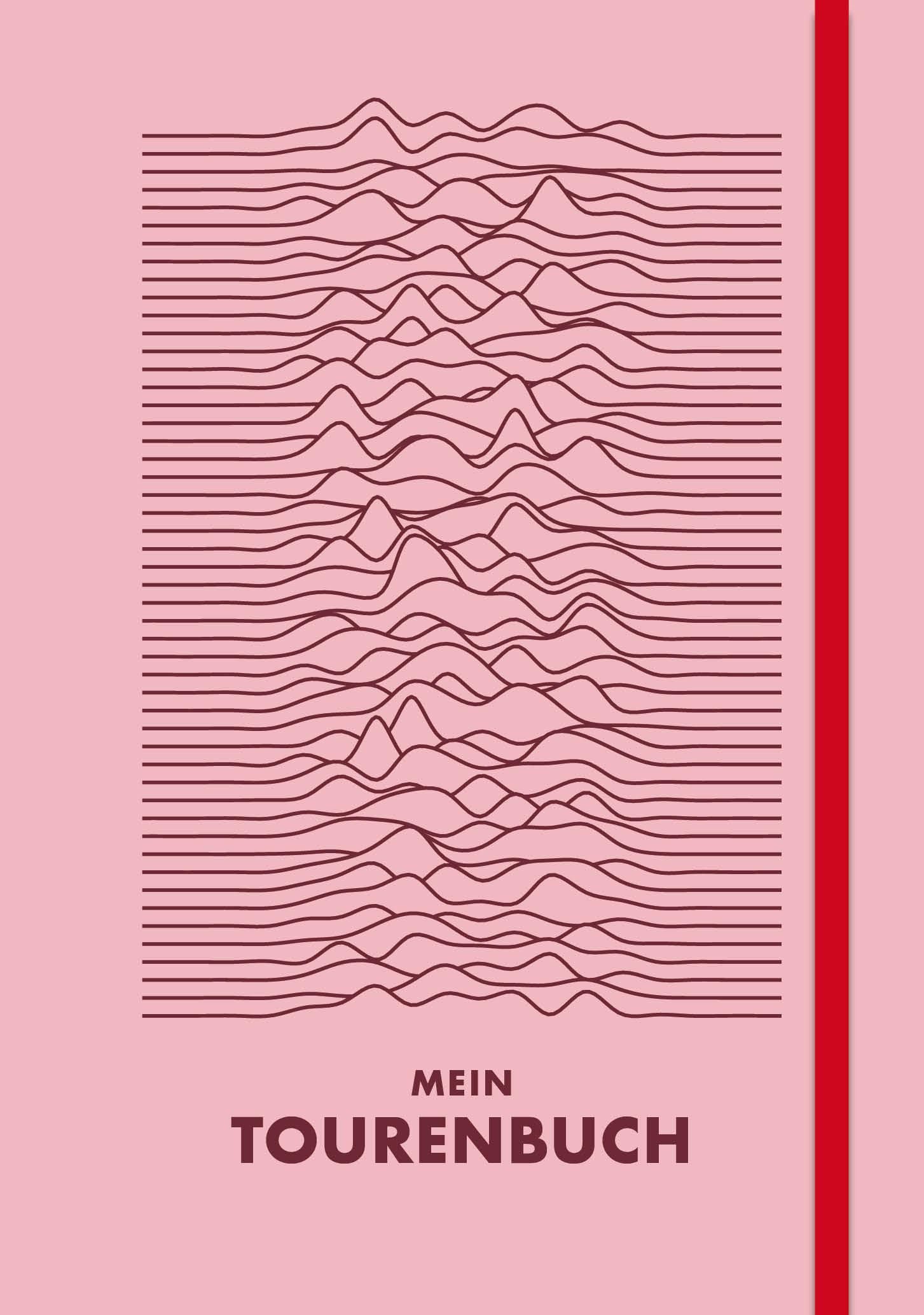 Mein Tourenbuch (Farbe: flamingo) Wander- und Gipfelbuch zum Ausfüllen und Gestalten - für alle O...