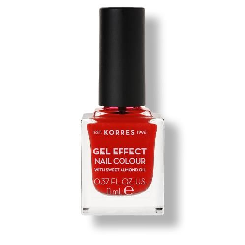KORRES Sweet Almond Nail Colour (Coral Red)