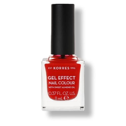 KORRES Sweet Almond Nail Colour Coral Red