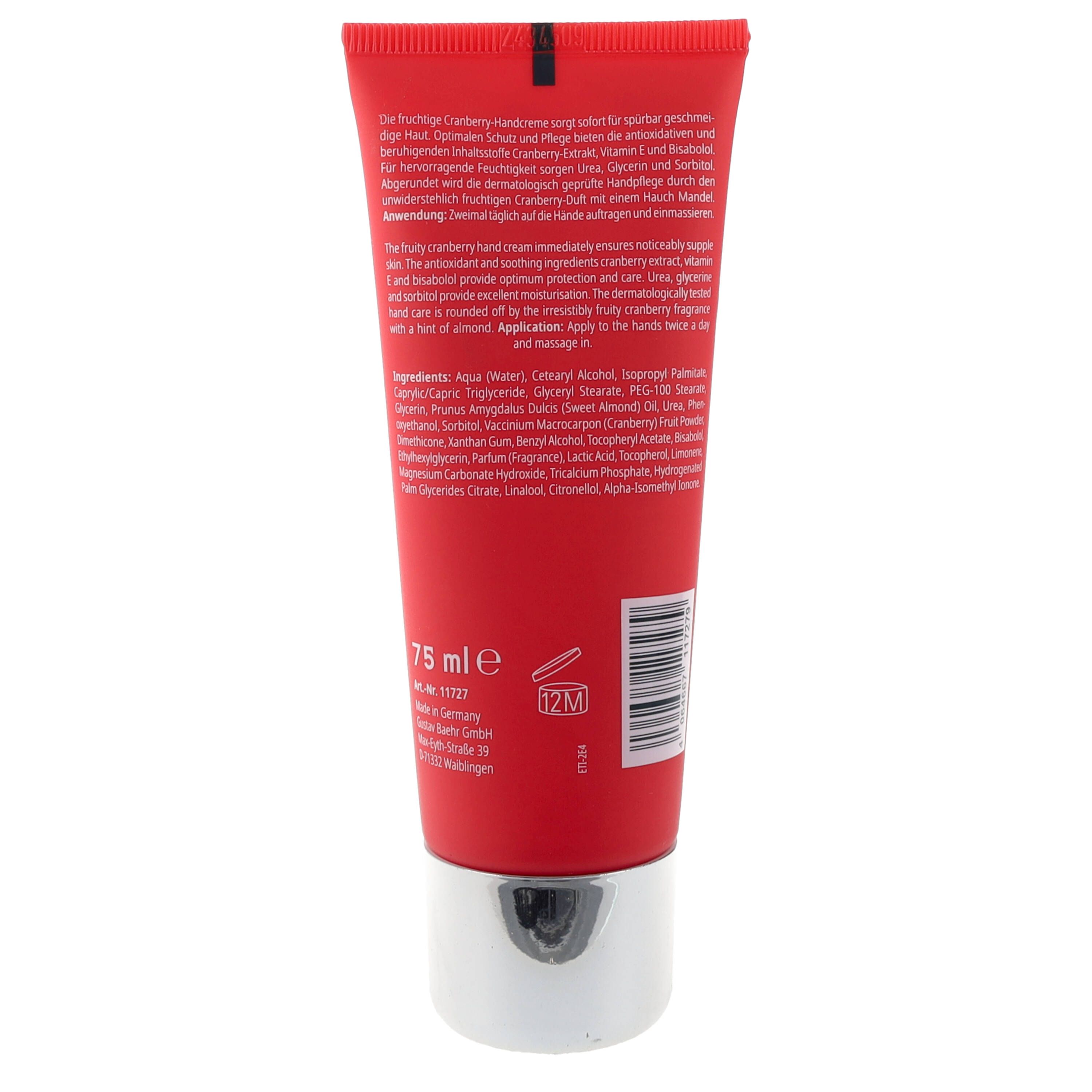 Baehr Beauty Concept Cranberry-Handcreme