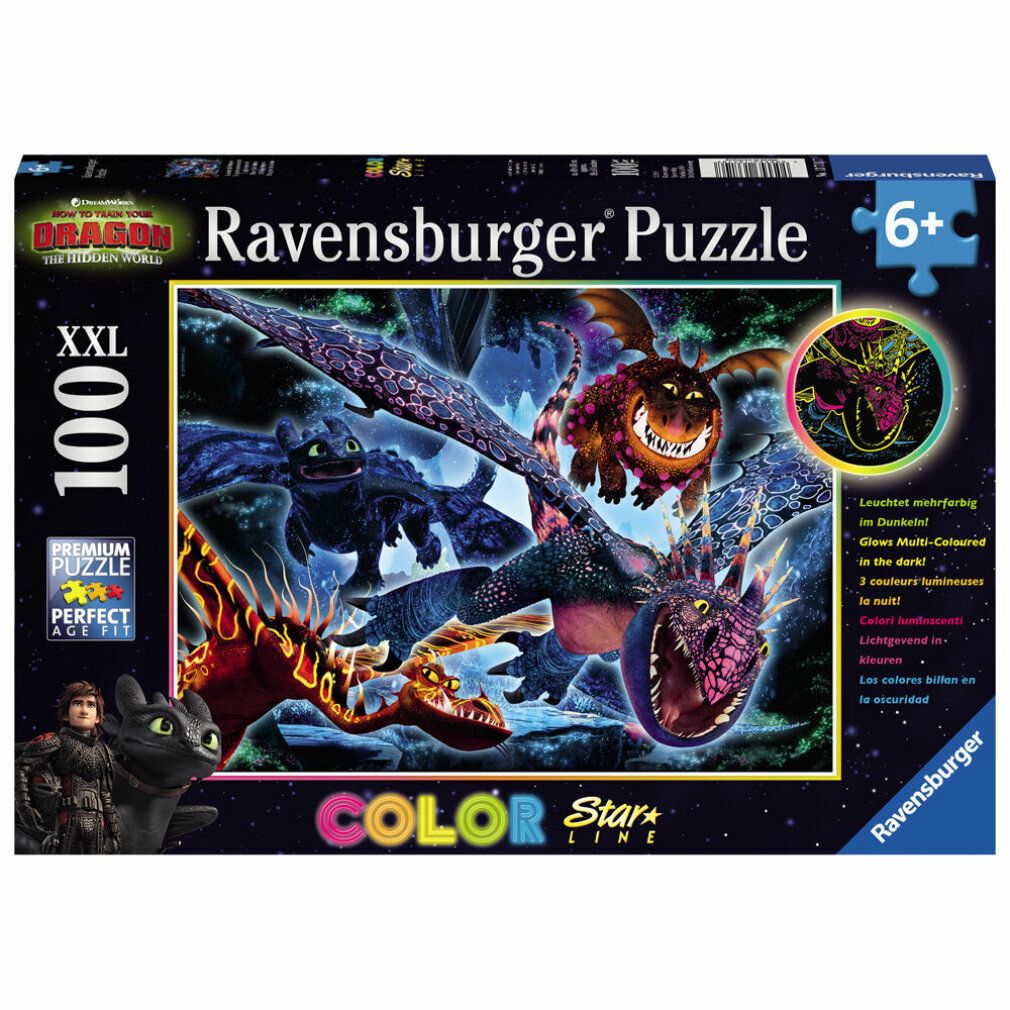 How to Train Your Dragon xxl Puzzle 100pcs