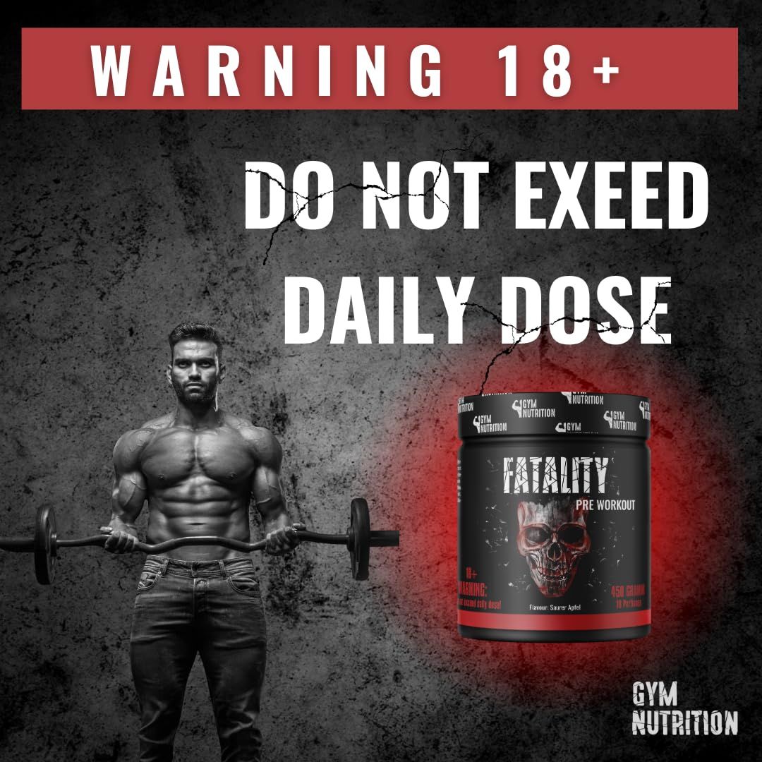 Gym Nutrition Fatality Pre Workout Booster Pulver