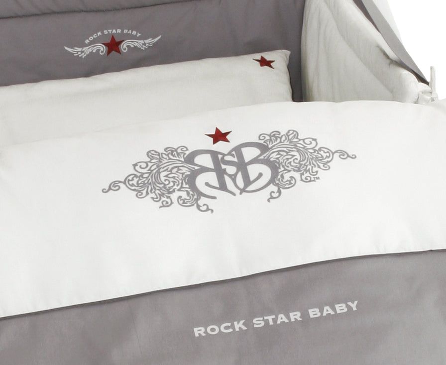 roba Kinder-Bettgarnitur 4-tlg, 'Rock Star Baby 1'