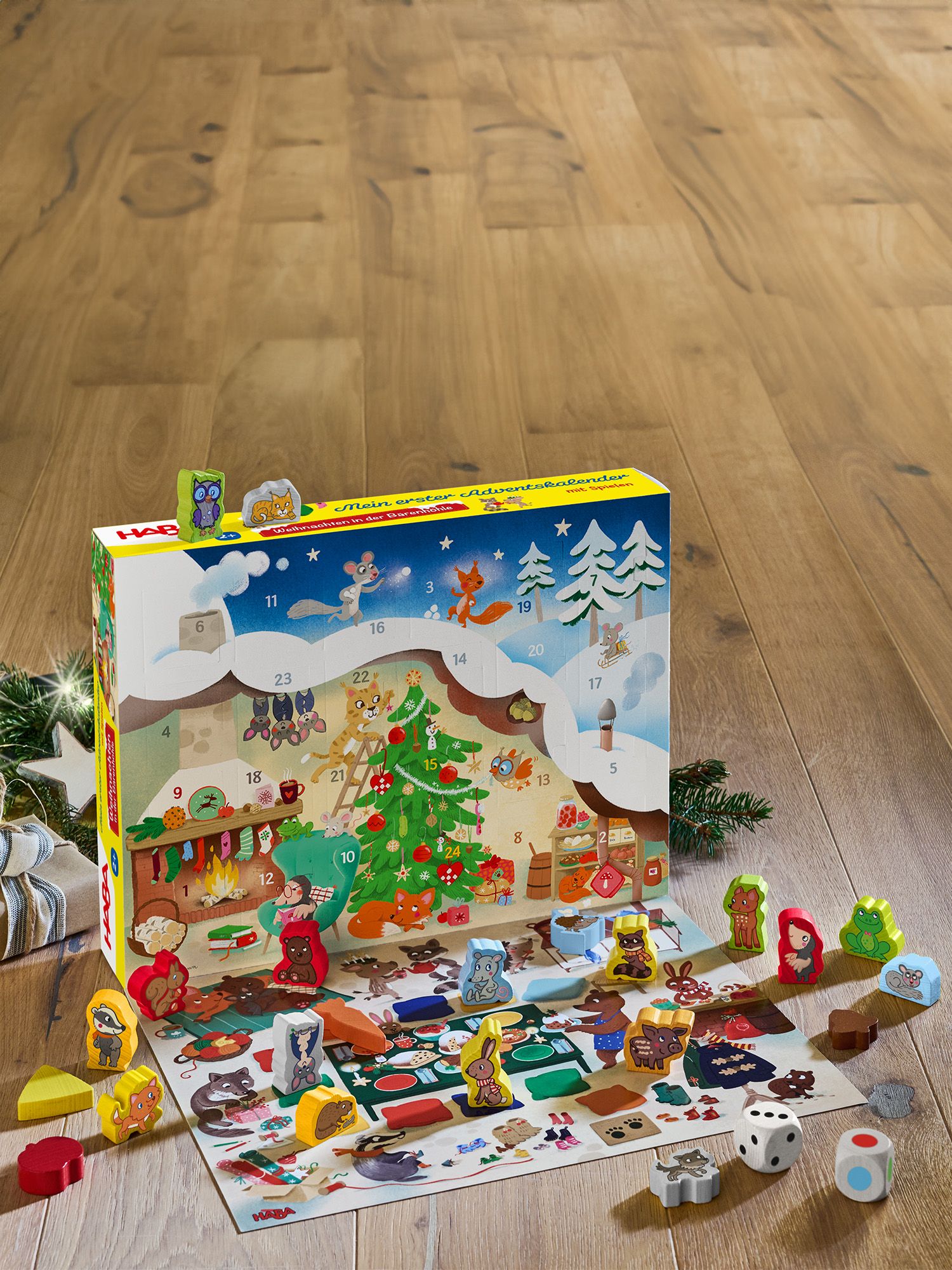 HABA Spielzeug-Adventskalender Mein erster Spiele-Adventskalender