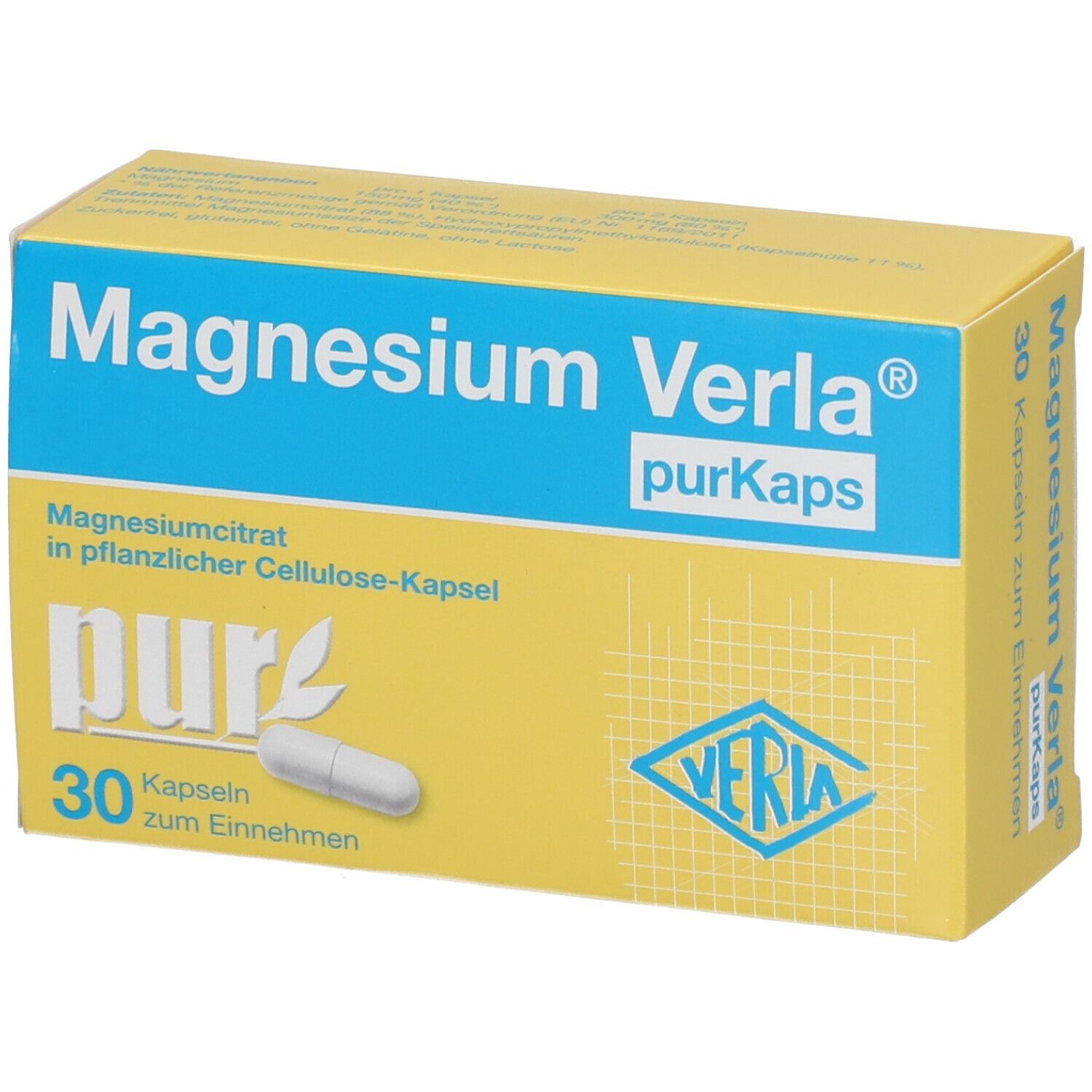 Magnesium Verla® purKaps Kapseln