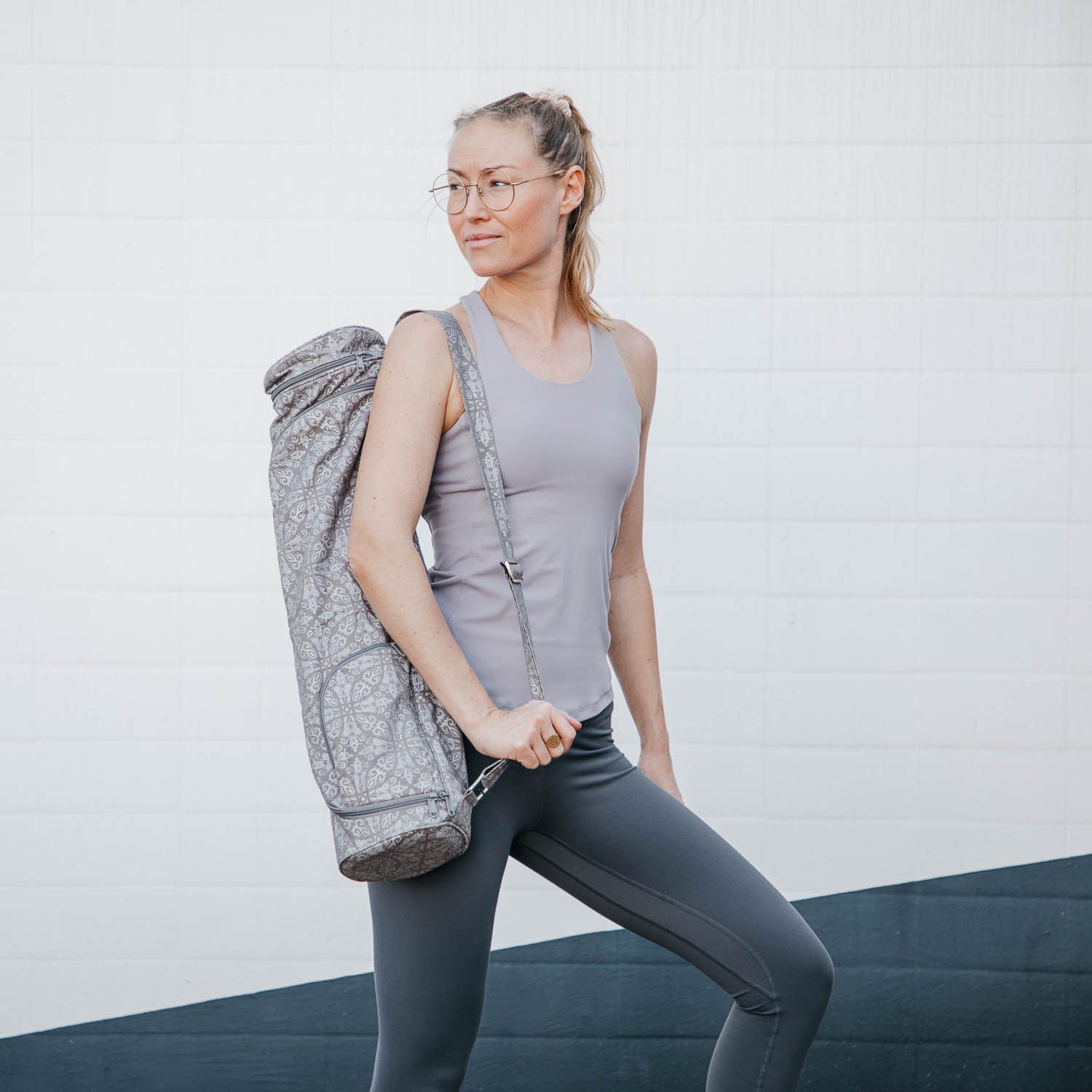 bodhi Maharaja Collection: Gemusterte Asana Bag Mandala