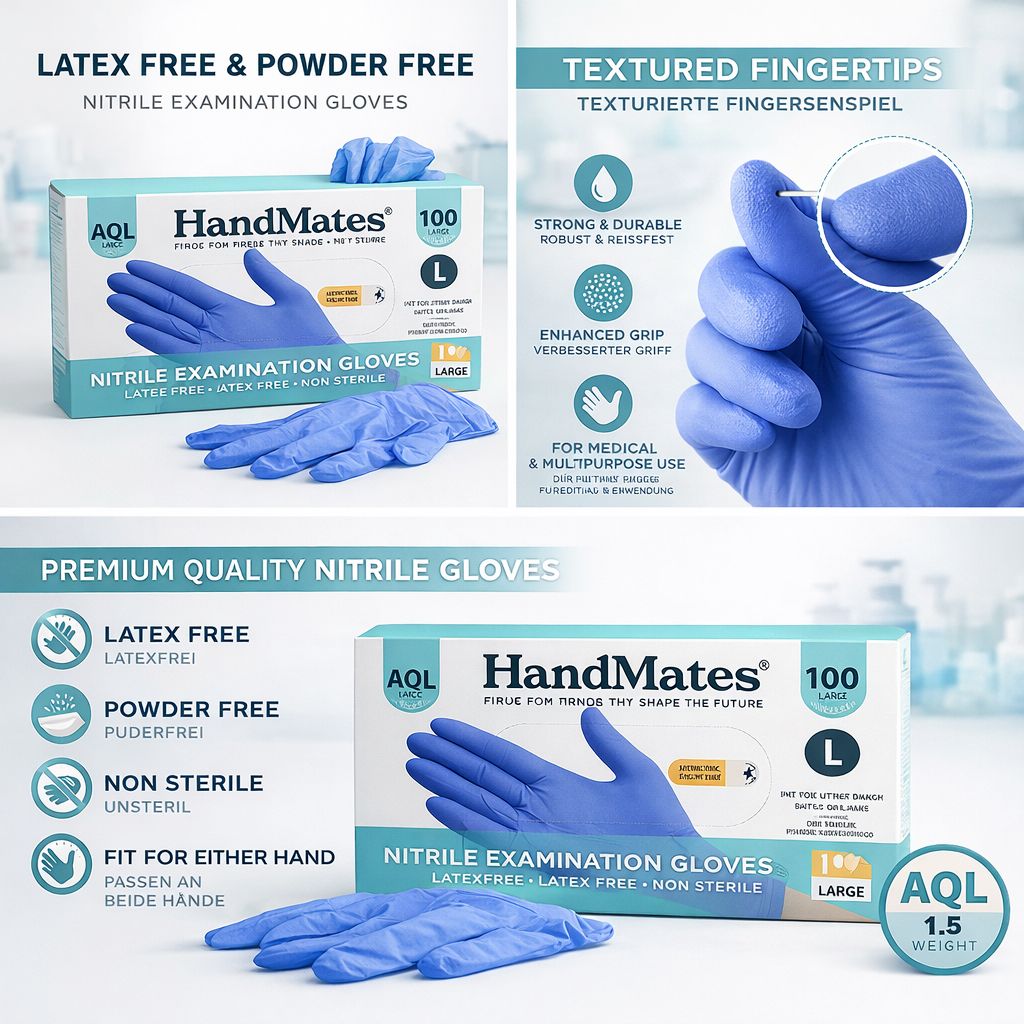 HandMates | Nitril Schutzhandschuhe