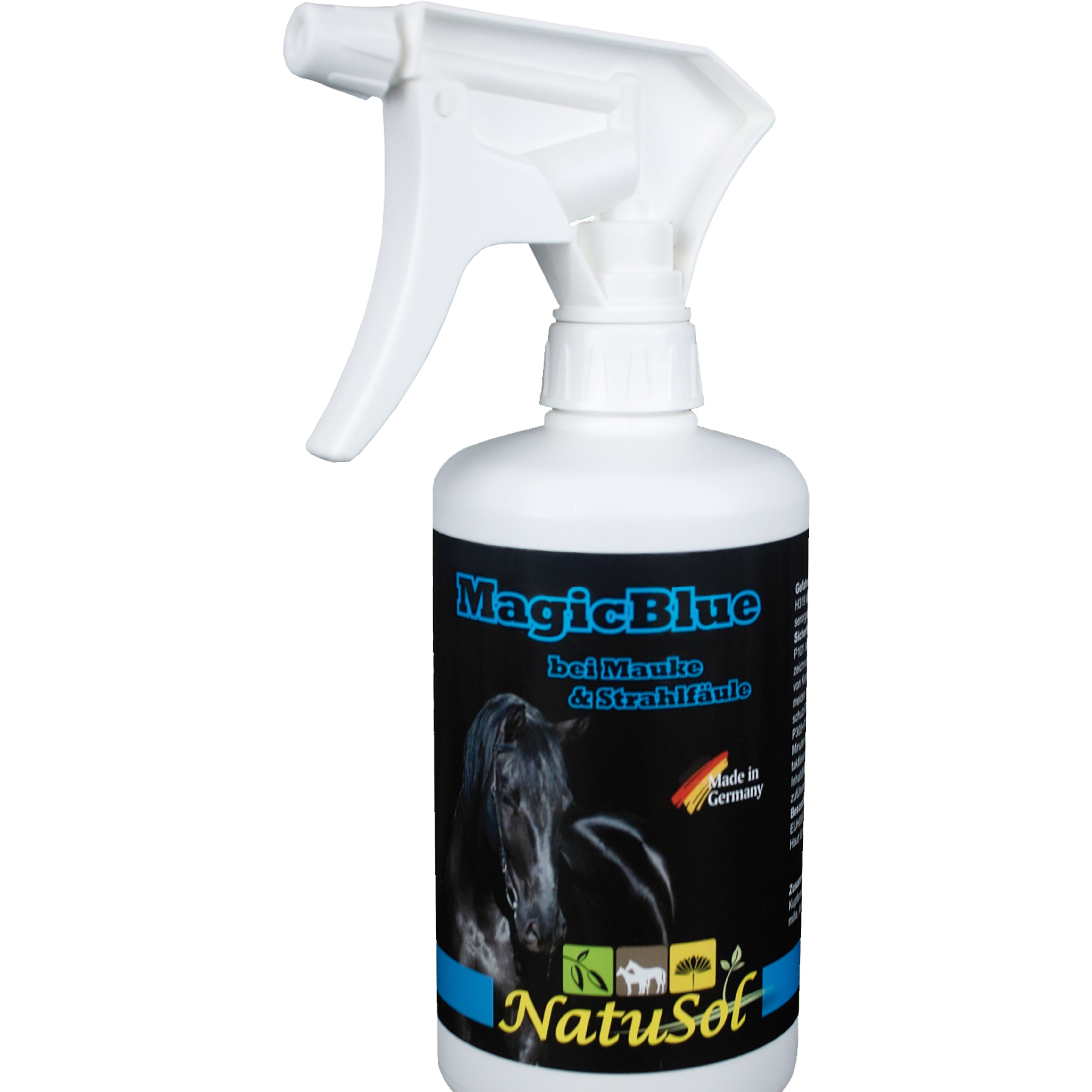 NatuSol MagicBlue Fluid für Pferde - bei Mauke und Strahlfäule