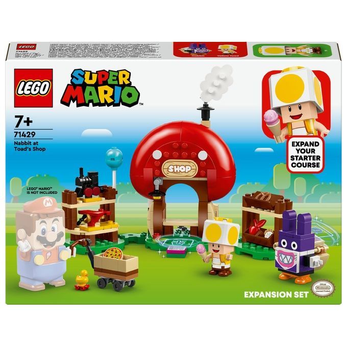 LEGO Super Mario 71429 Pack di Espansione Ruboniglio al Negozio di Toad, Giochi per Bambini 7+ Anni