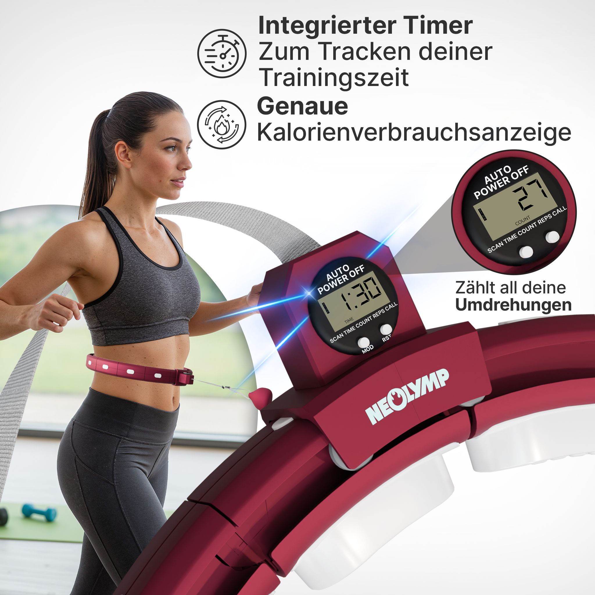 NEOLYMP Smart Hula Hoop Reifen