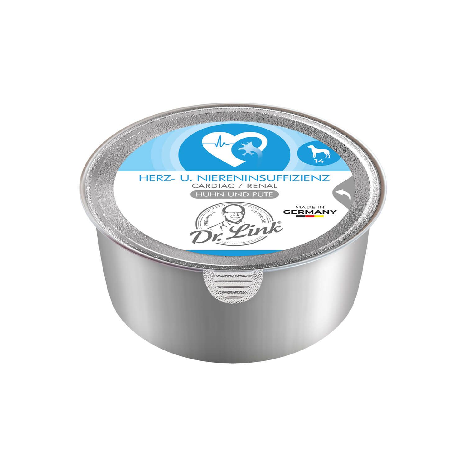 Dr. Link® SPEZIAL-DIÄT Herz- und Niereninsuffizienz I Cardiac / Renal Huhn und Pute