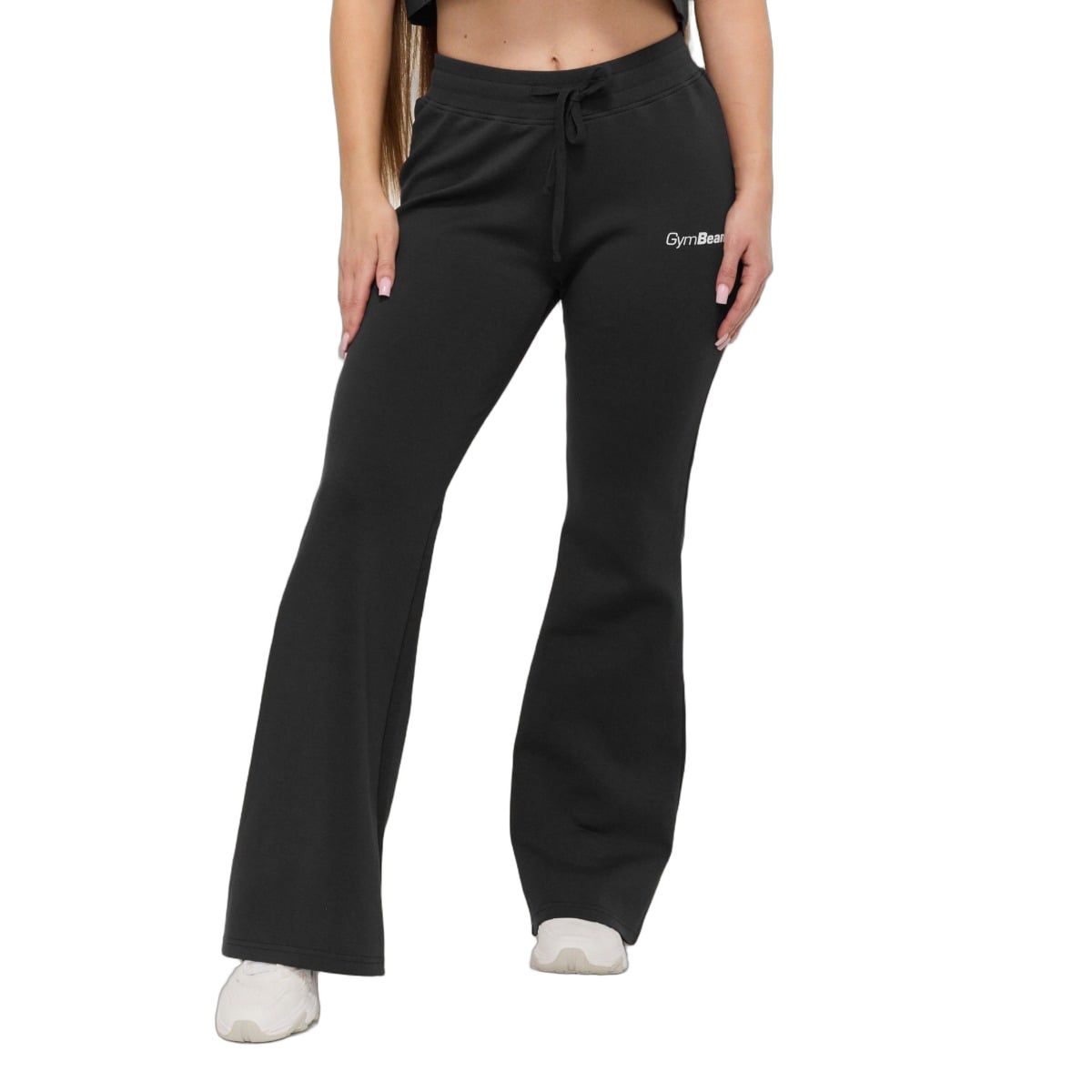 Jogginghose Damen regular mit Kordelzug in Schwarz 1 St