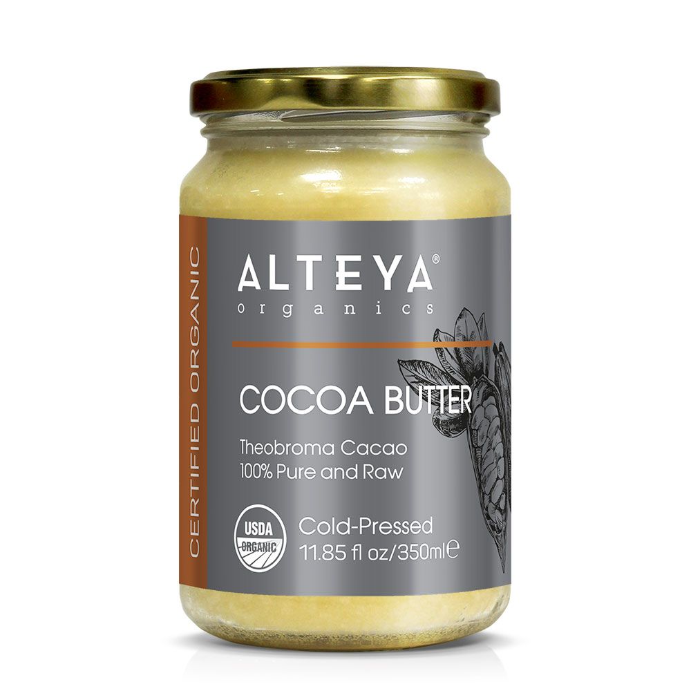 Alteya Organics Kakaobutter 100% 350 ml