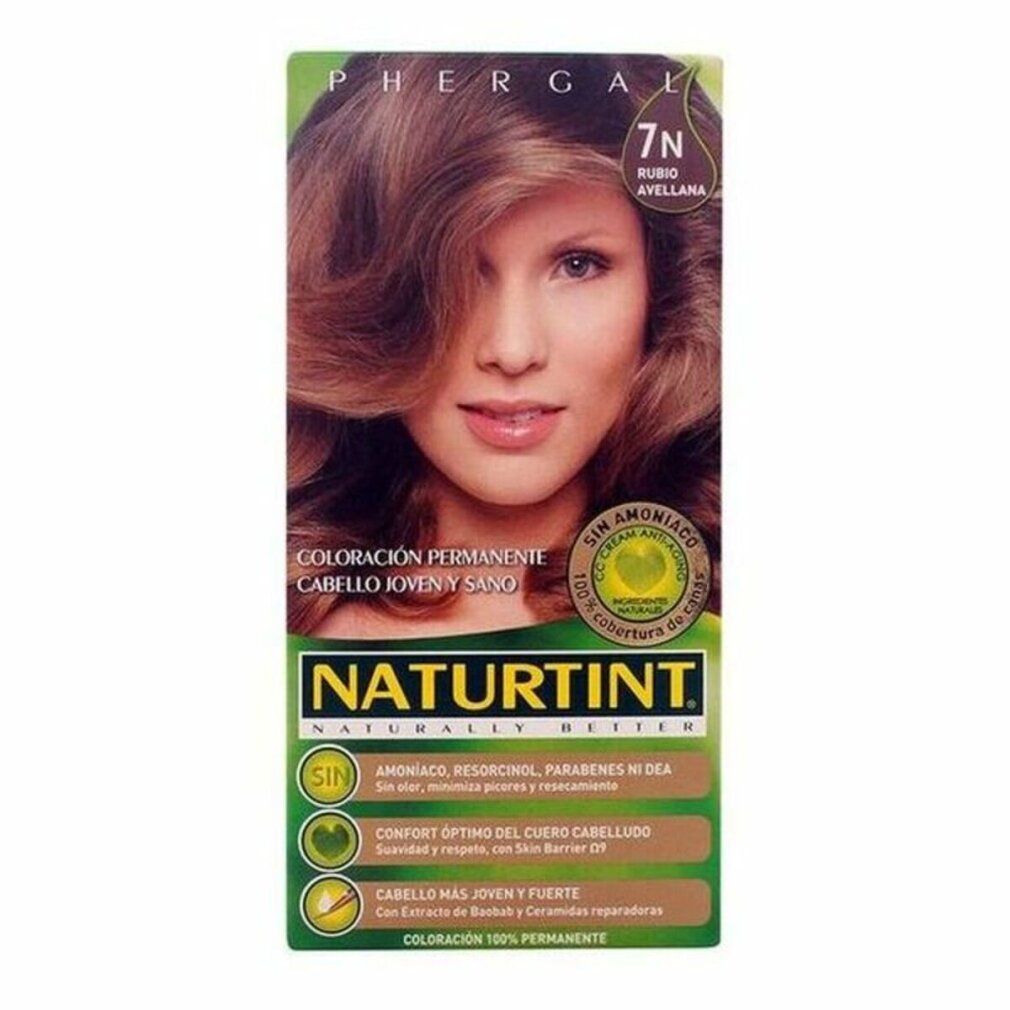 Naturtint Biobased 7N Haselnussblond – Permanente Coloration ohne Ammoniak, 170 ml.