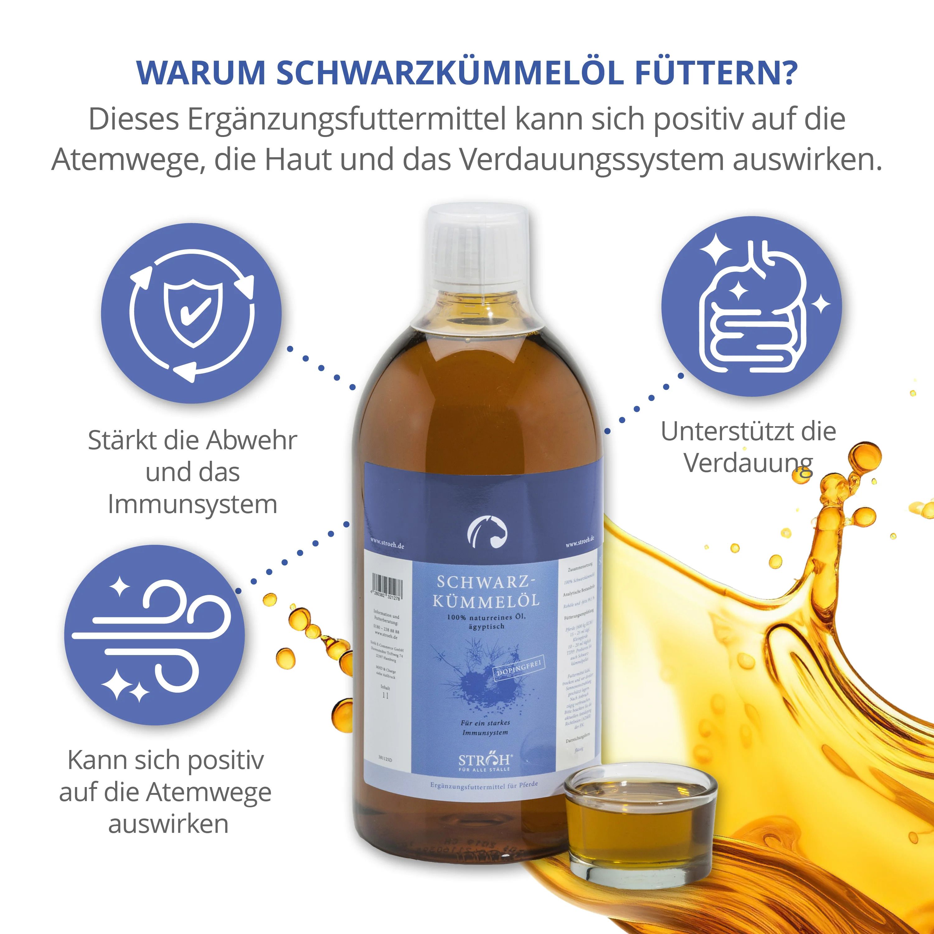 STRÖH Schwarzkümmelöl