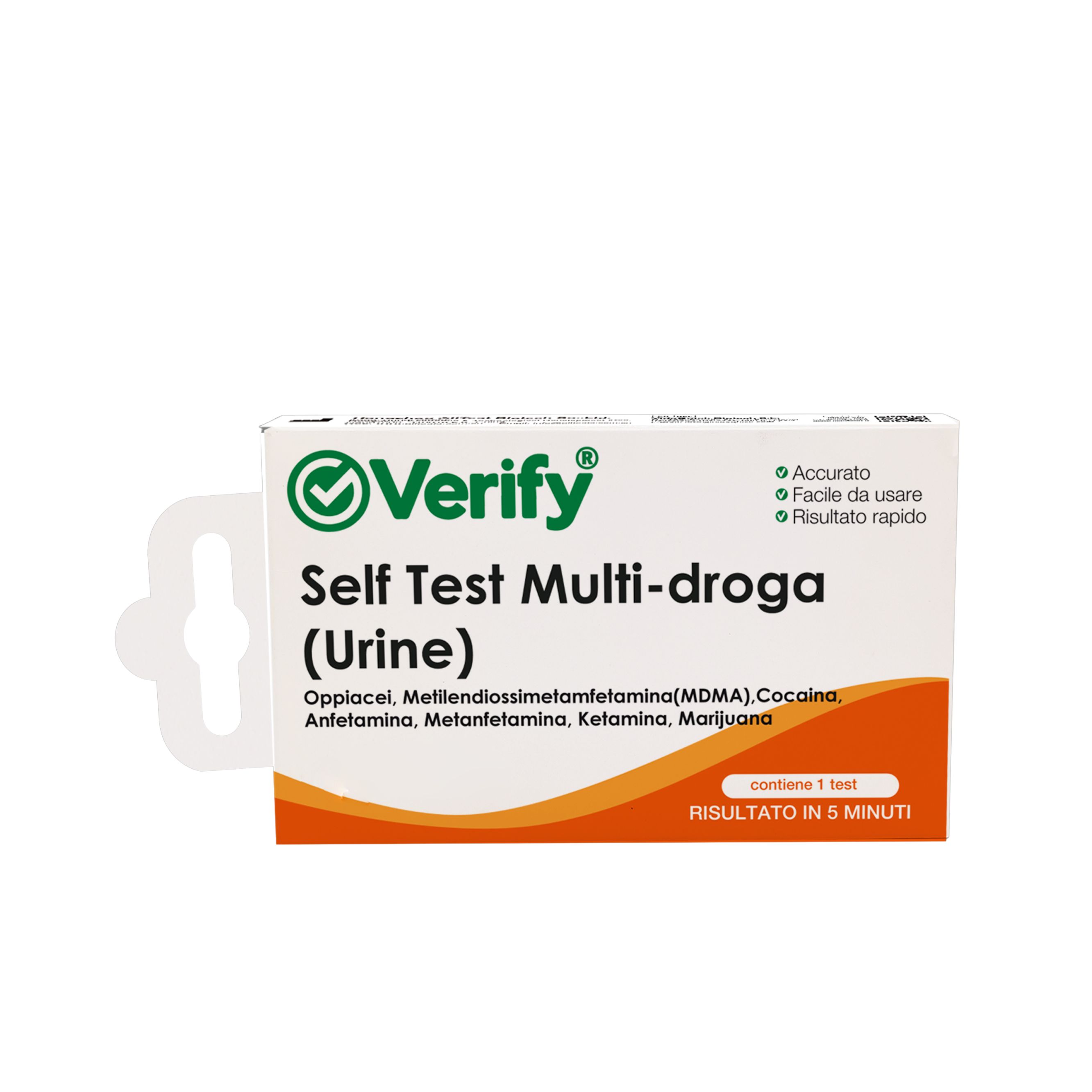Verify self Test multi droga ( 7 DROGHE )