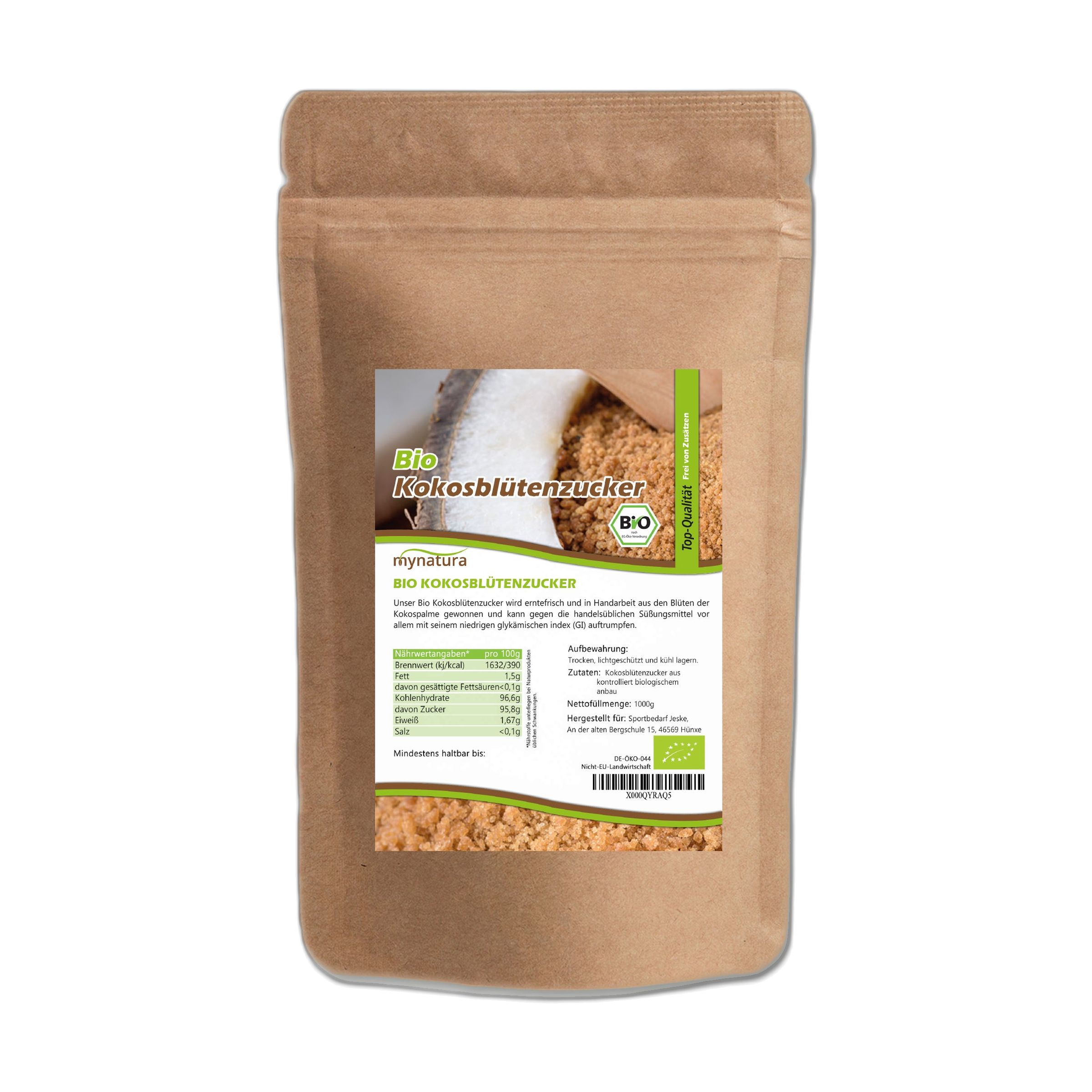Mynatura Bio Kokosblütenzucker 1000 g