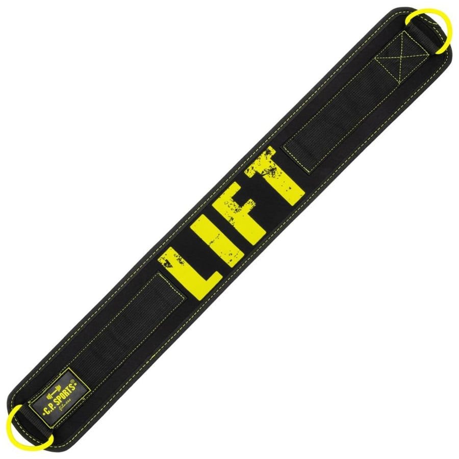 Sport-Knight® Dip-Gürtel mit Aufdruck, Lift, lange Stahlkette 1 St