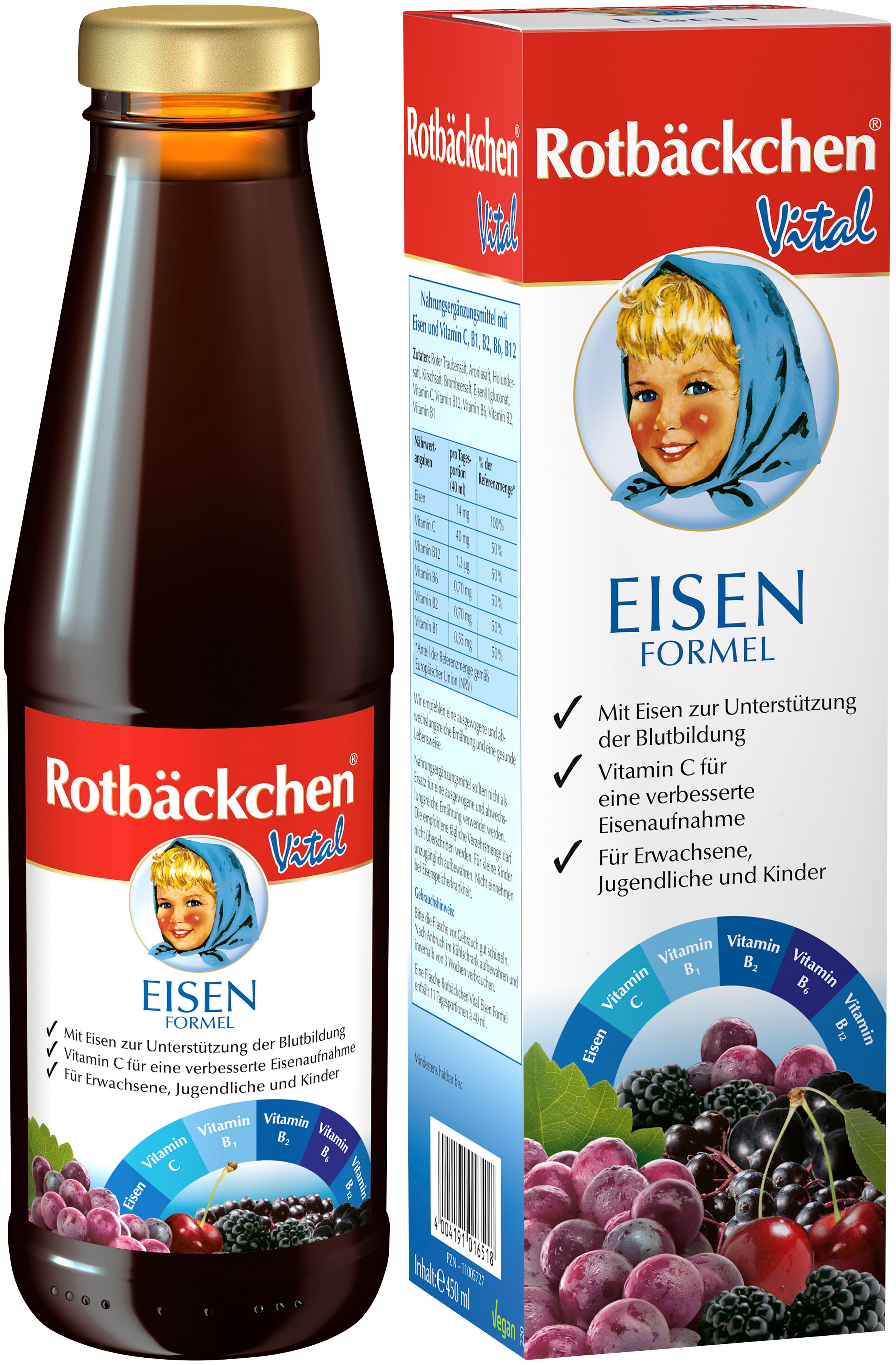 Rotbäckchen Vital Eisen Formel