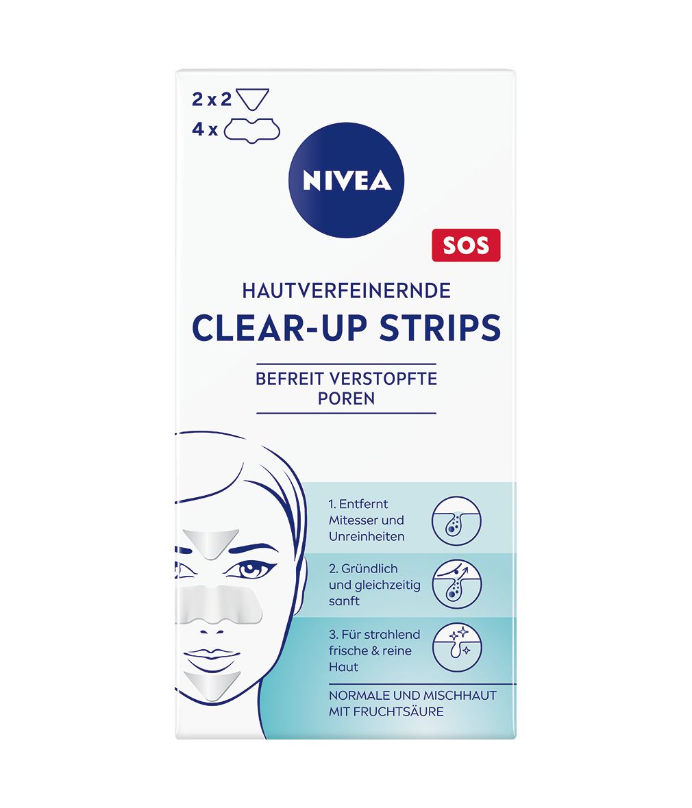NIVEA Hautverfeinernde Clear-Up Strips