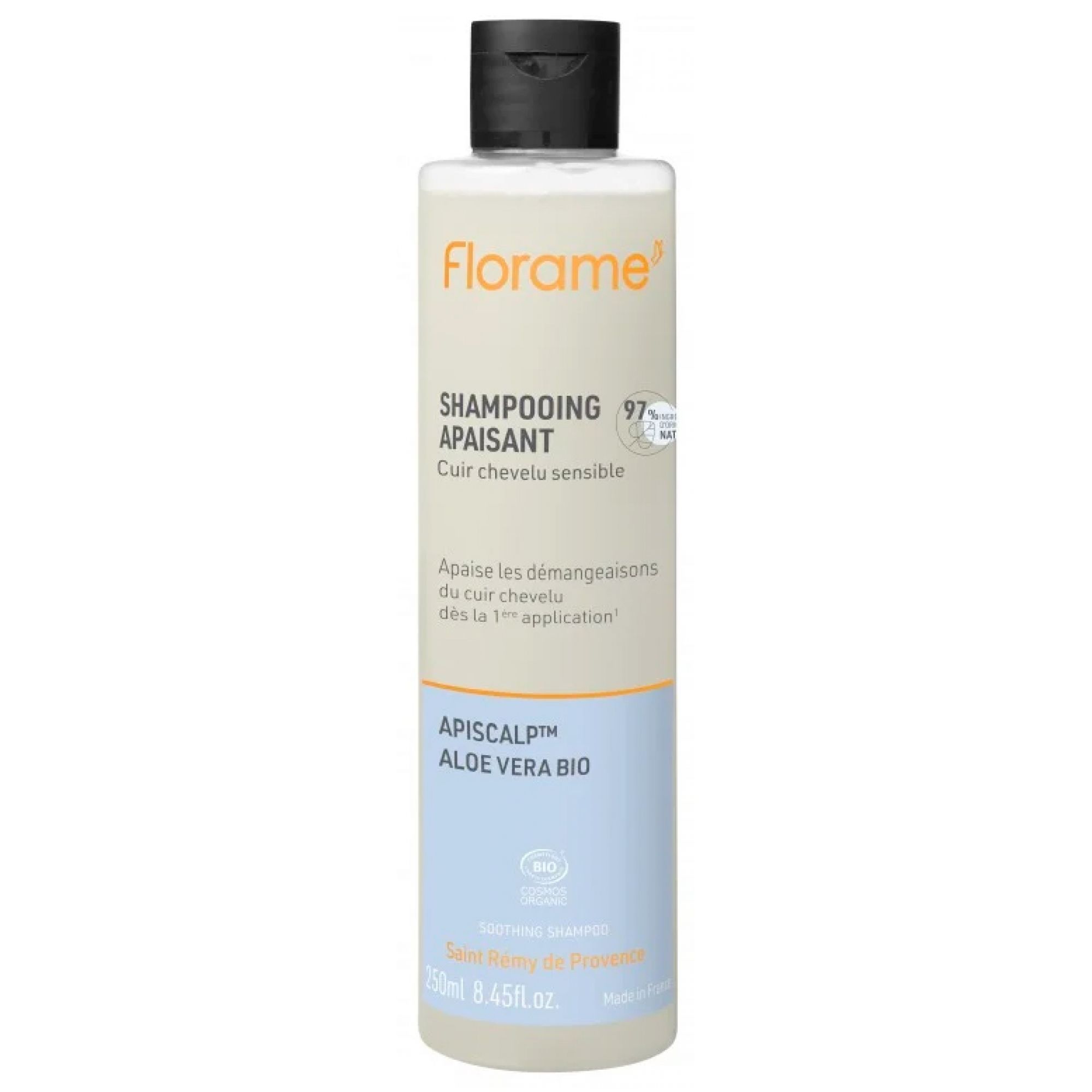 Florame Beruhigendes Bio-Shampoo 19x4,6x4,6 cm