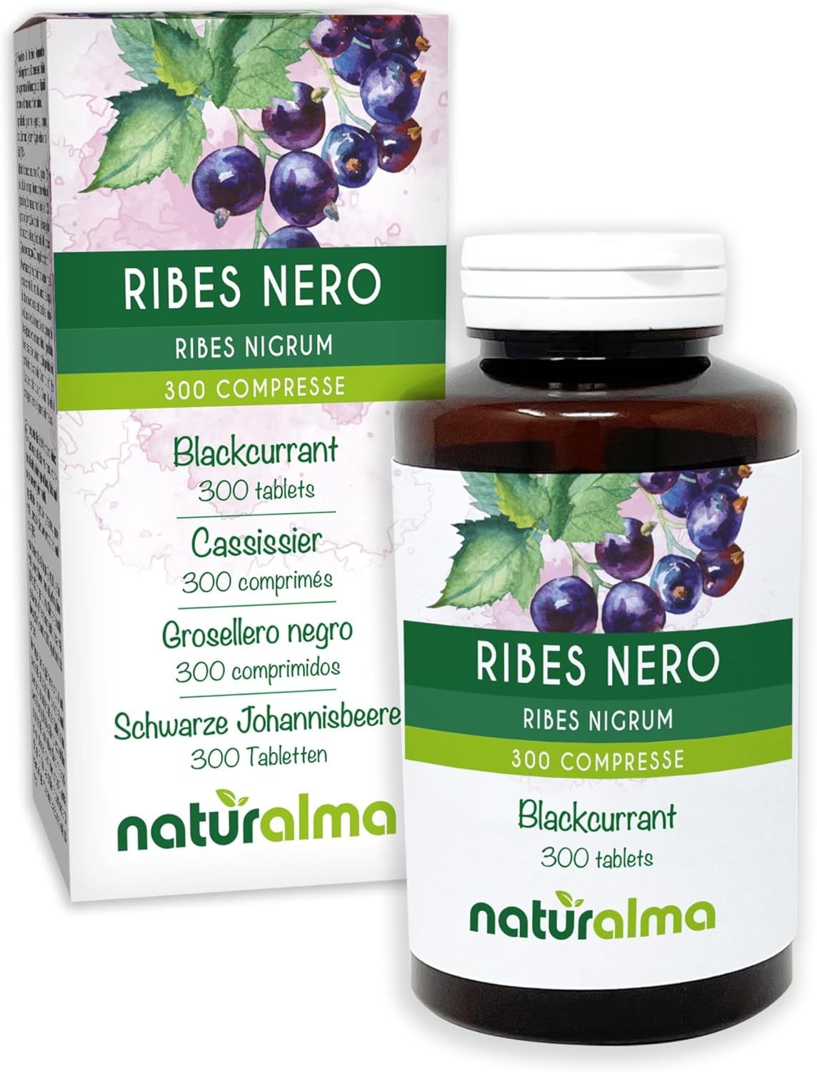 Naturalma Schwarze Johannisbeere Ribes nigrum Tabletten 300 St