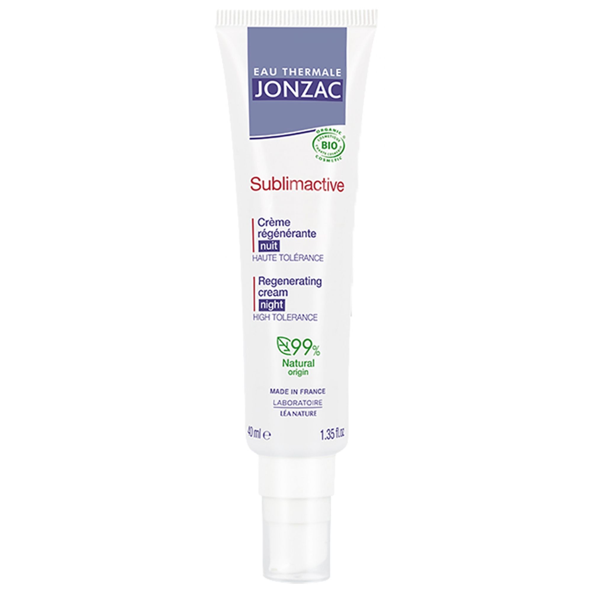 Jonzac Sublimactive Bio Regeneration Thermalwasser - Nachtcreme 16x3,5x3,5 cm