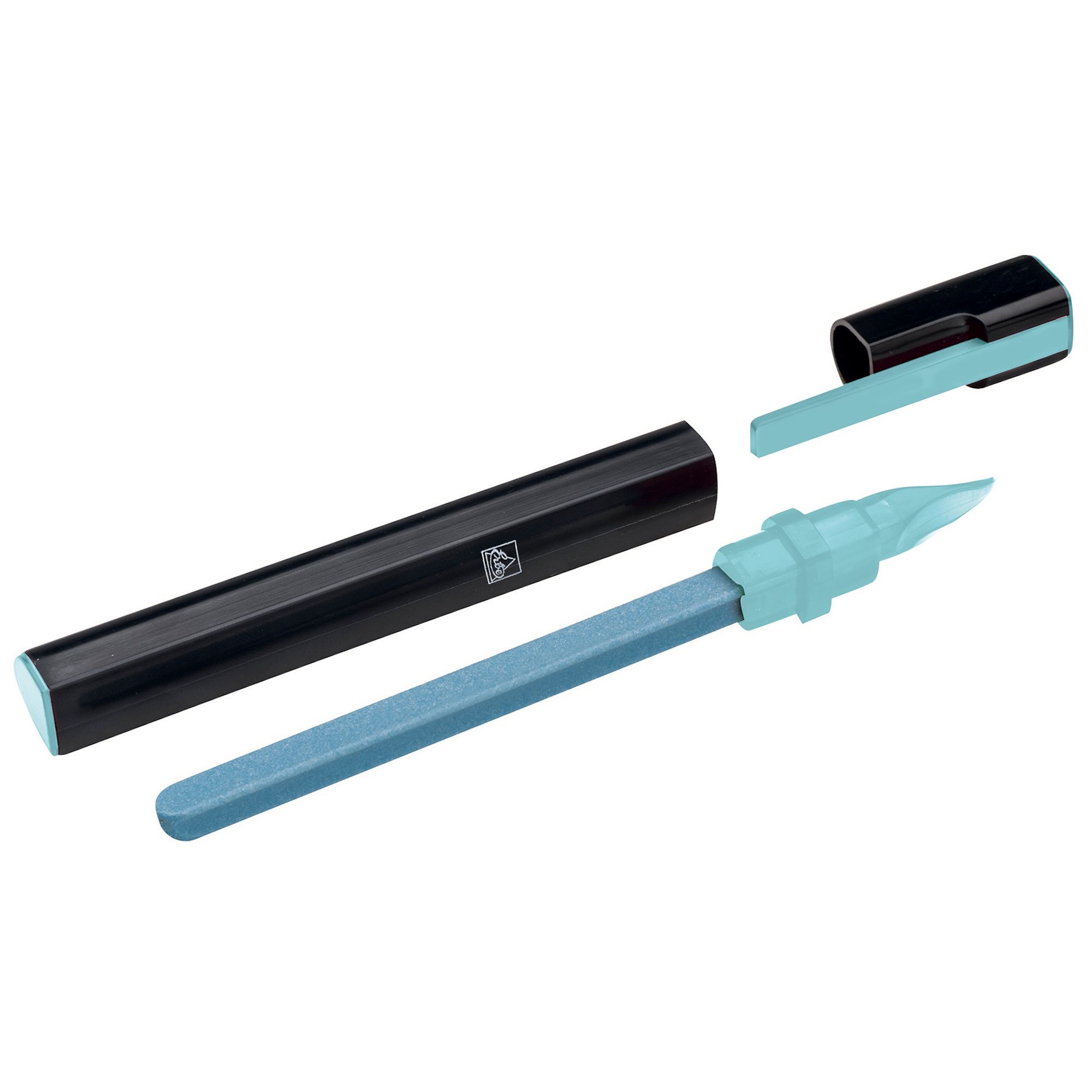 Erbe-Keramik-Feile 4 IN 1 Pastell Blau St