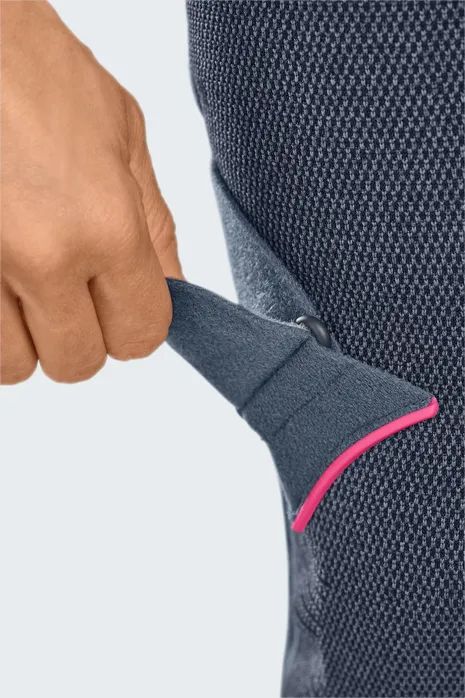 Genumedi PT Kniebandage rechts Gr. 2 silber