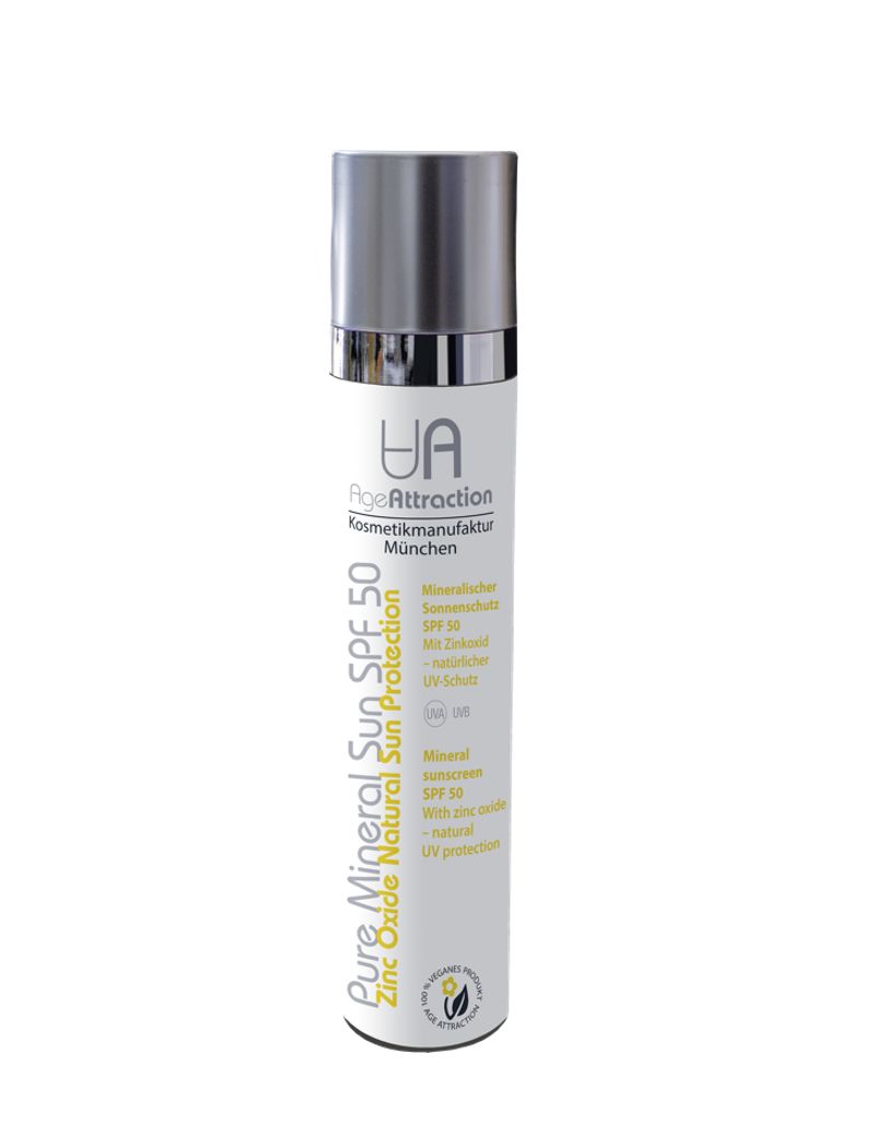 AGE Attraction Pure Mineral Sun SPF 50 - mineralischer Sonnenschutz ml Creme