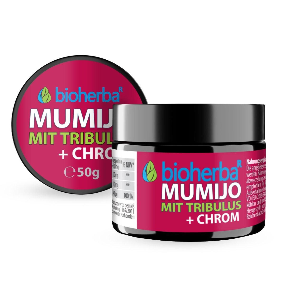 Bioherba Mumijo Extrakt Shilajit mit Tribulus 50 g