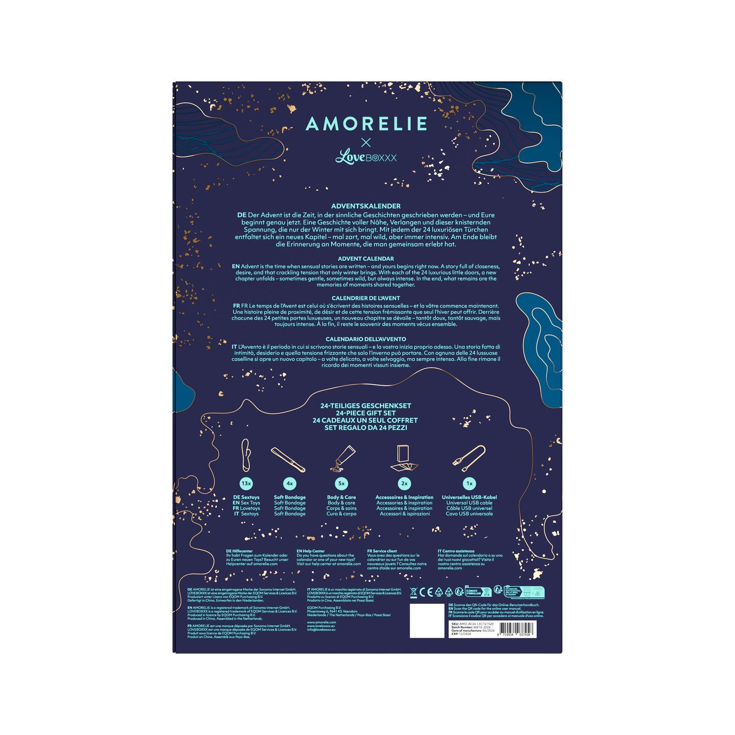 AMORELIE x Loveboxxx Adventskalender 2026 - Luxury Edition