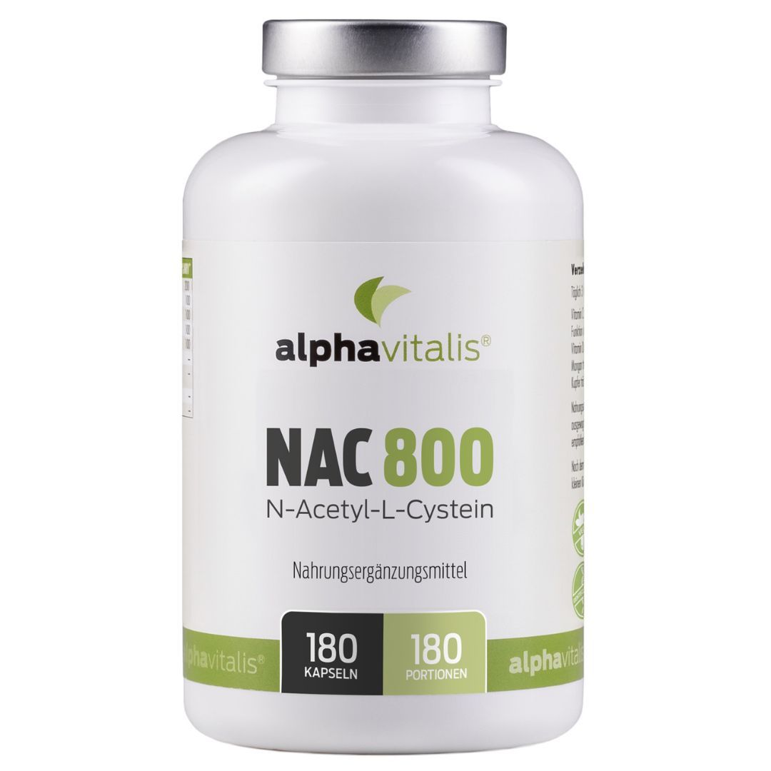 Alphavitalis® NAC 800 mg Kapseln N-Acteyl-L-Cystein