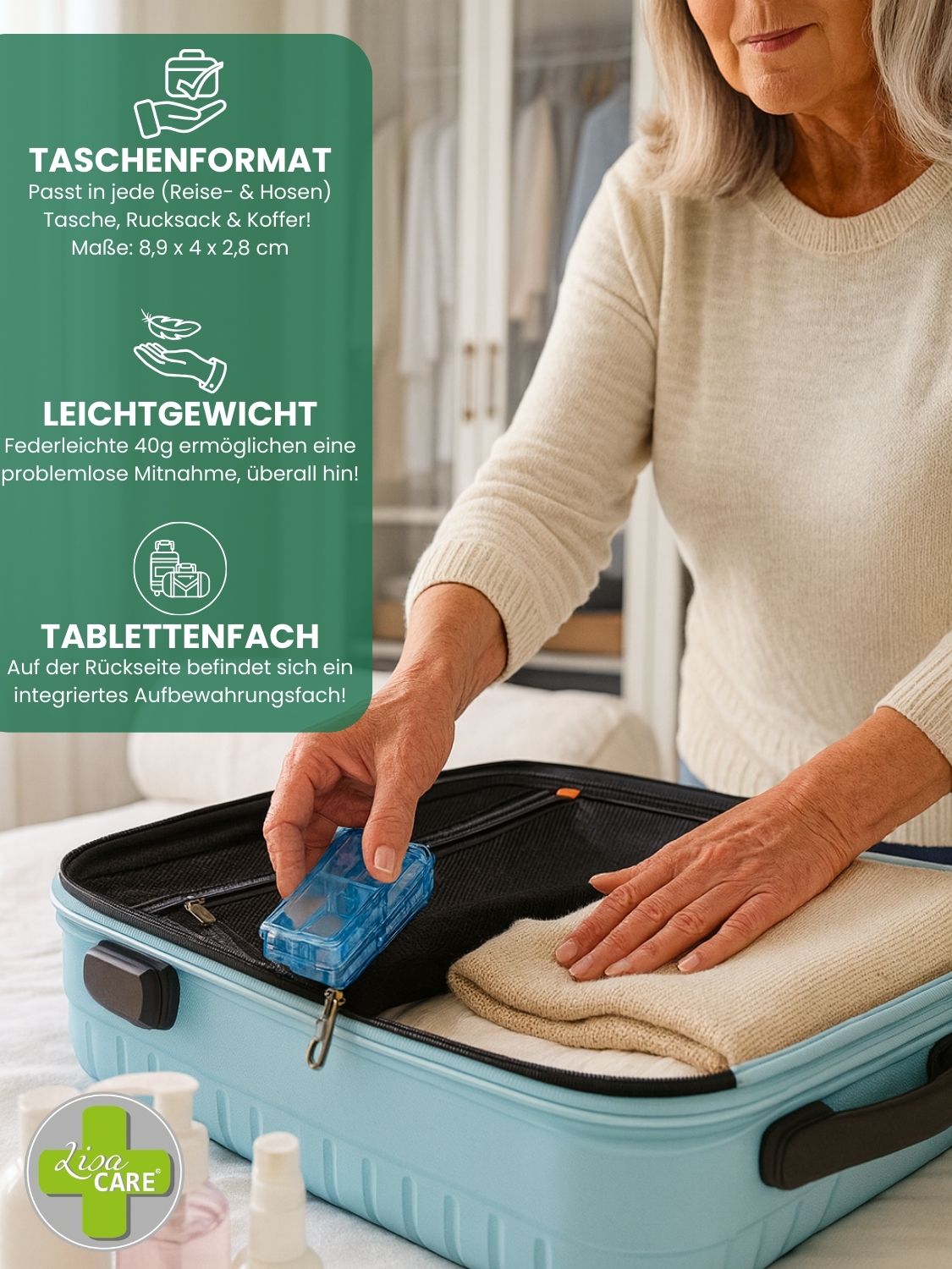 LisaCare Tablettenschneider - Tablettenteiler