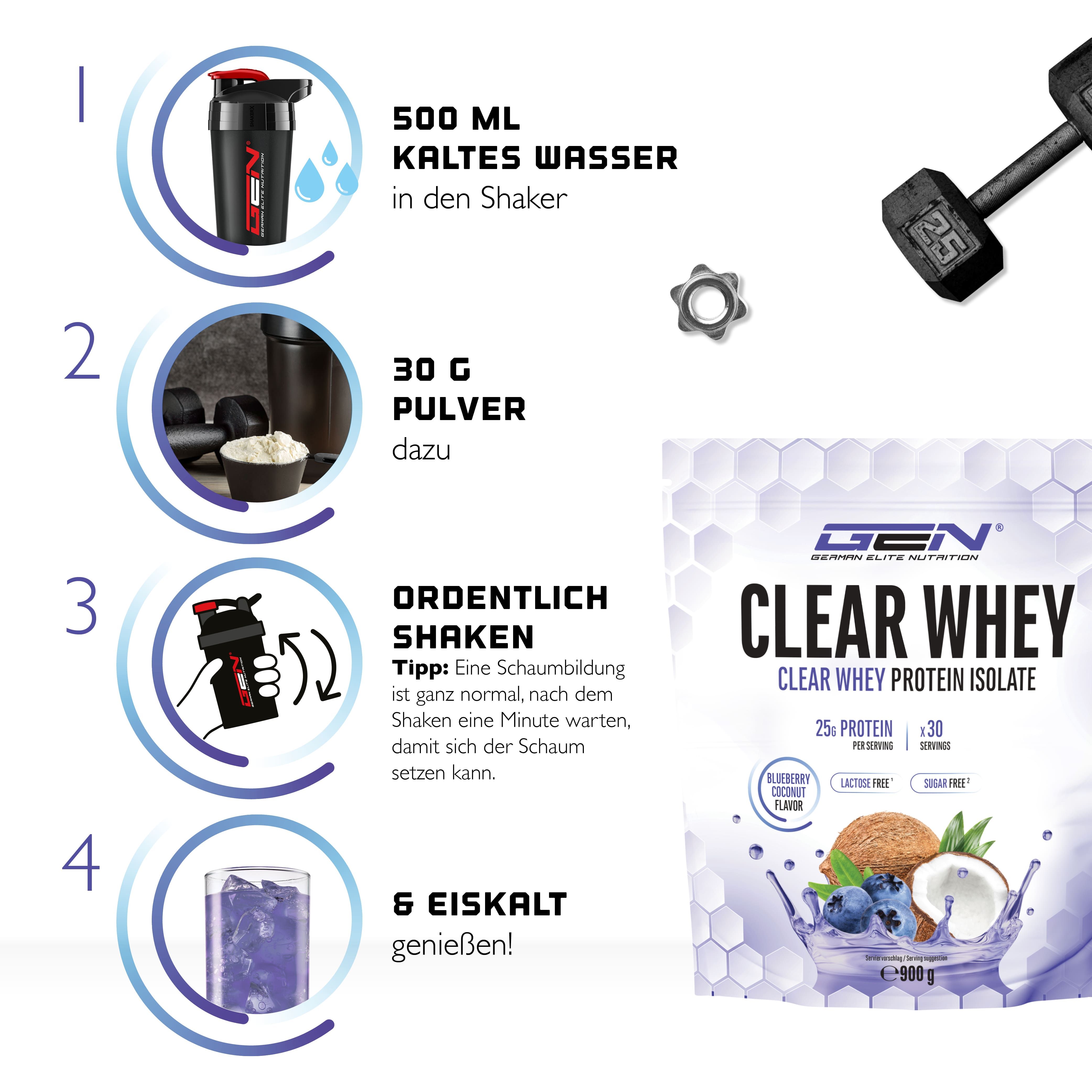 GEN Clear Whey Protein Isolat
